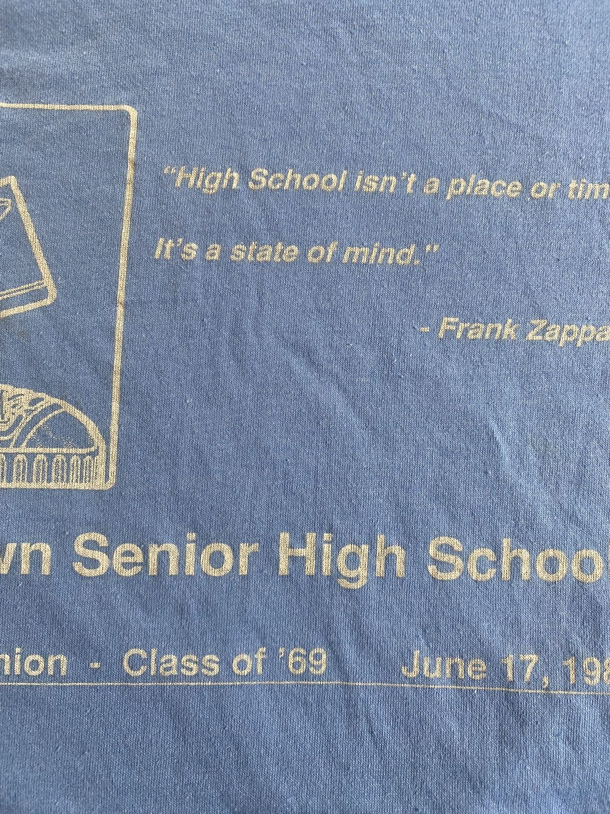 Other Vintage ‘89 Class of ‘69 Frank Zappa Quote Single Stitch Tee Size US L / EU 52-54 / 3 - 4 Thumbnail