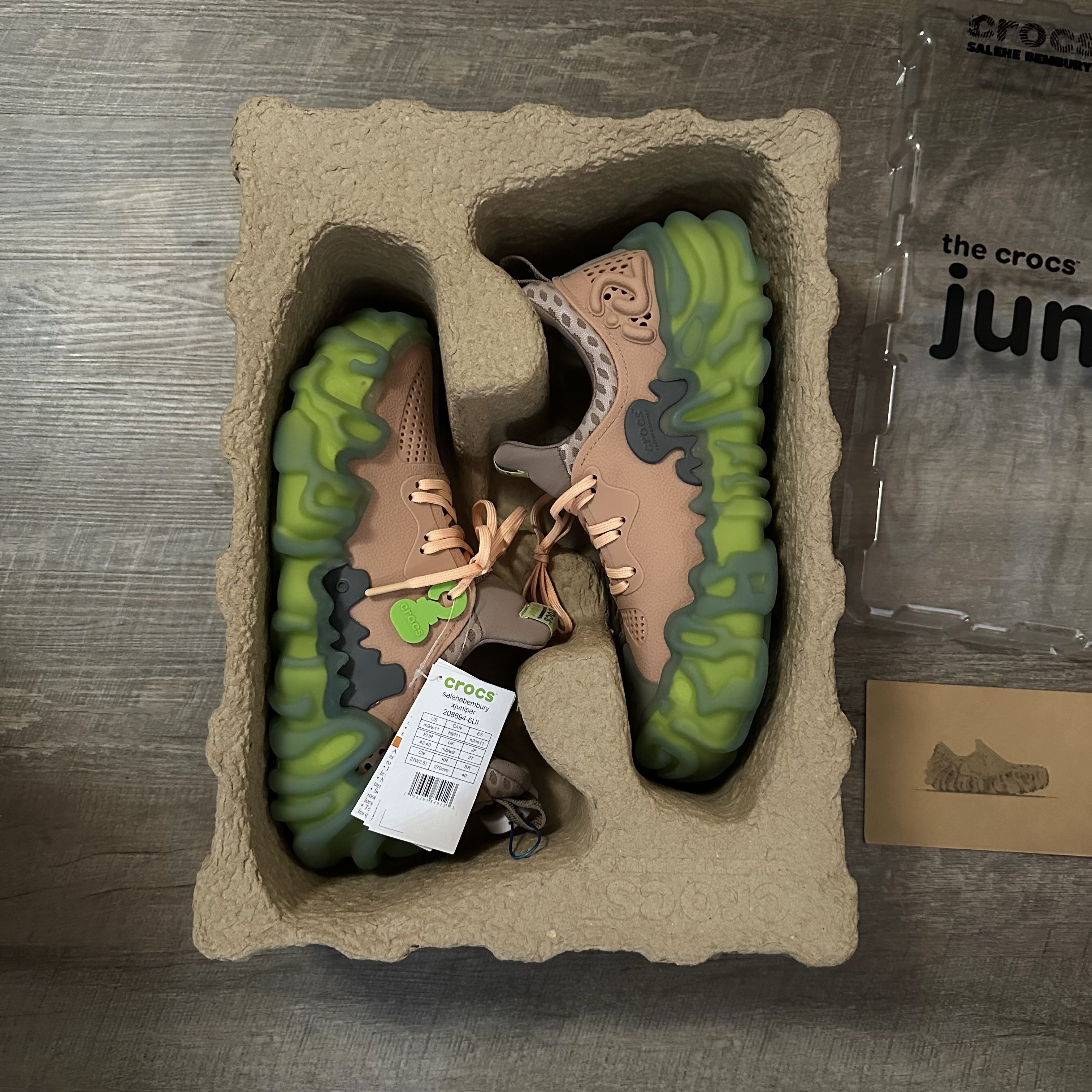 Crocs × Salehe Bembury CROCS x POLLEX JUNIPER 'GUAVA' SALEHE BEMBURY Size US 9 / EU 42 - 3 Thumbnail