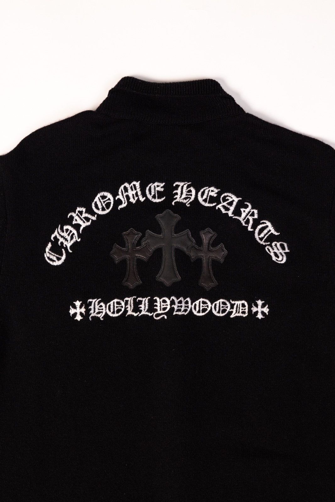 Chrome Hearts Chrome Hearts Cashmere Triple Cross Patch Cardigan Size US M / EU 48-50 / 2 - 4 Thumbnail