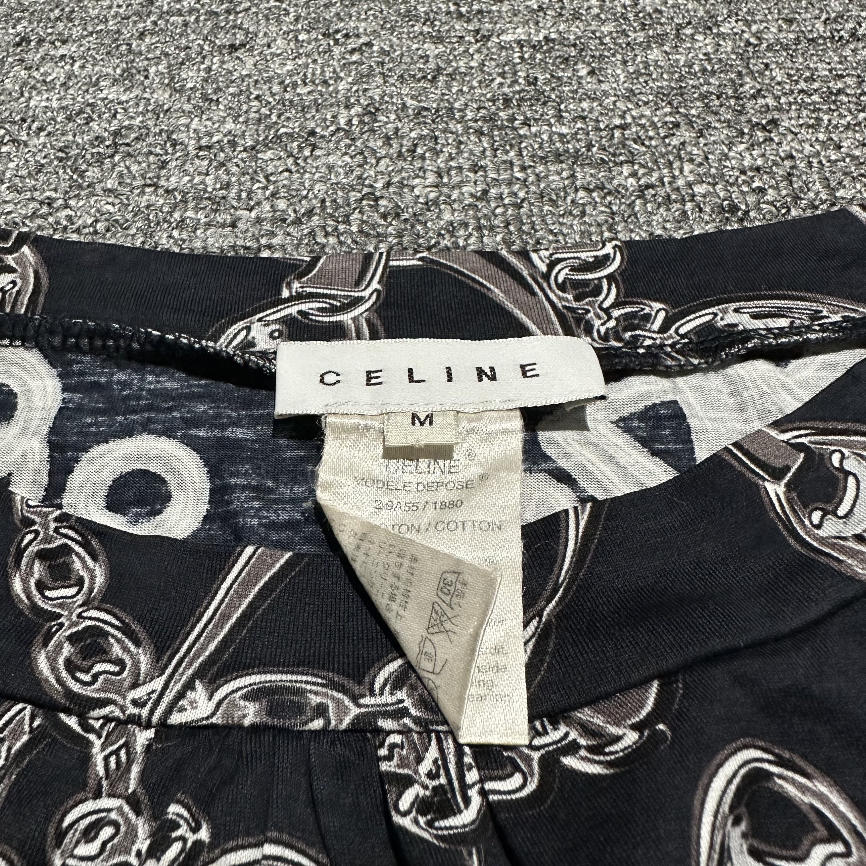 Celine Vintage Celine Longsleeve Tee Size M / US 6-8 / IT 42-44 - 5 Thumbnail