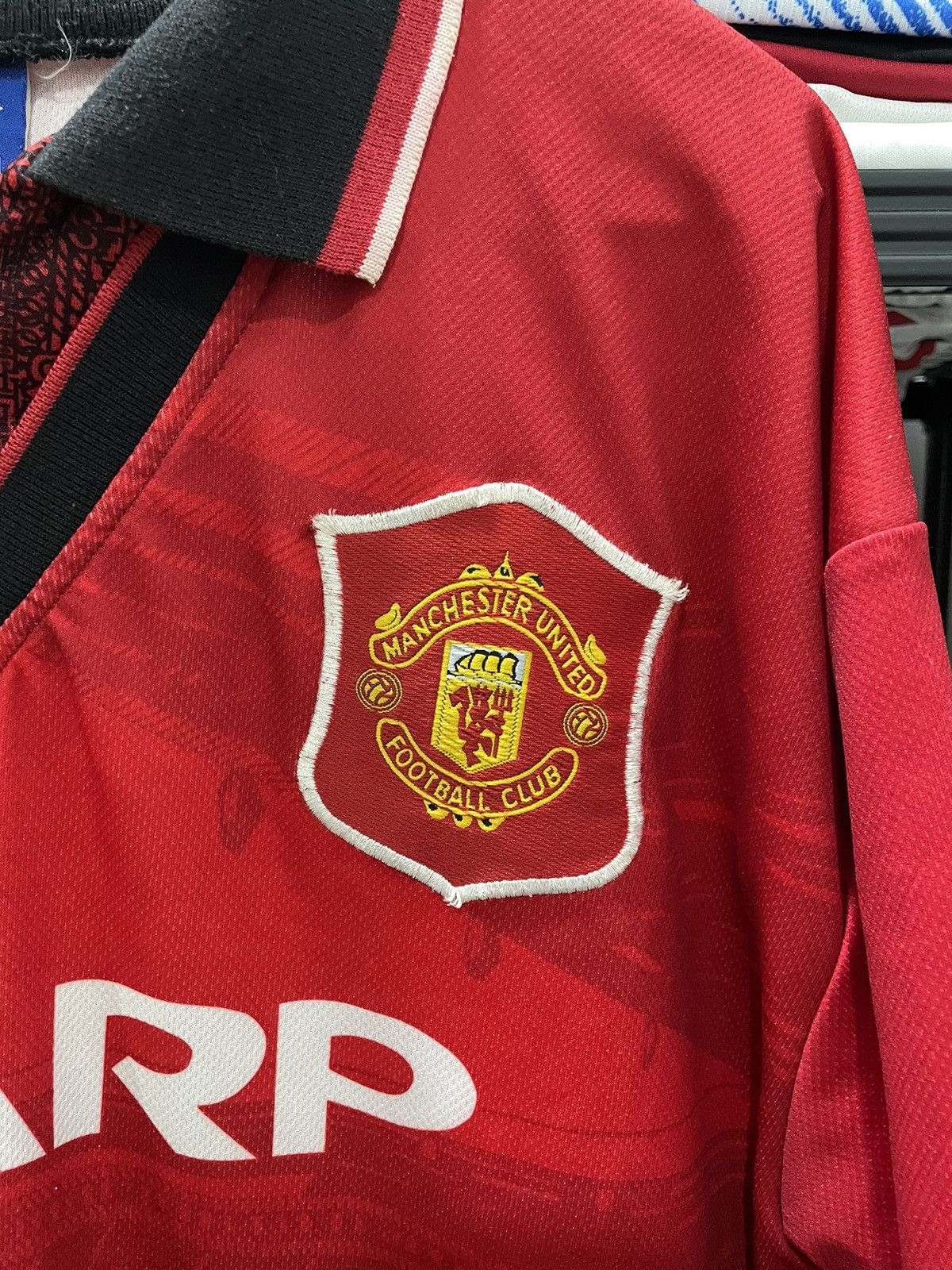 Umbro Manchester United Home Kit 1994/96 Size US XL / EU 56 / 4 - 3 Thumbnail