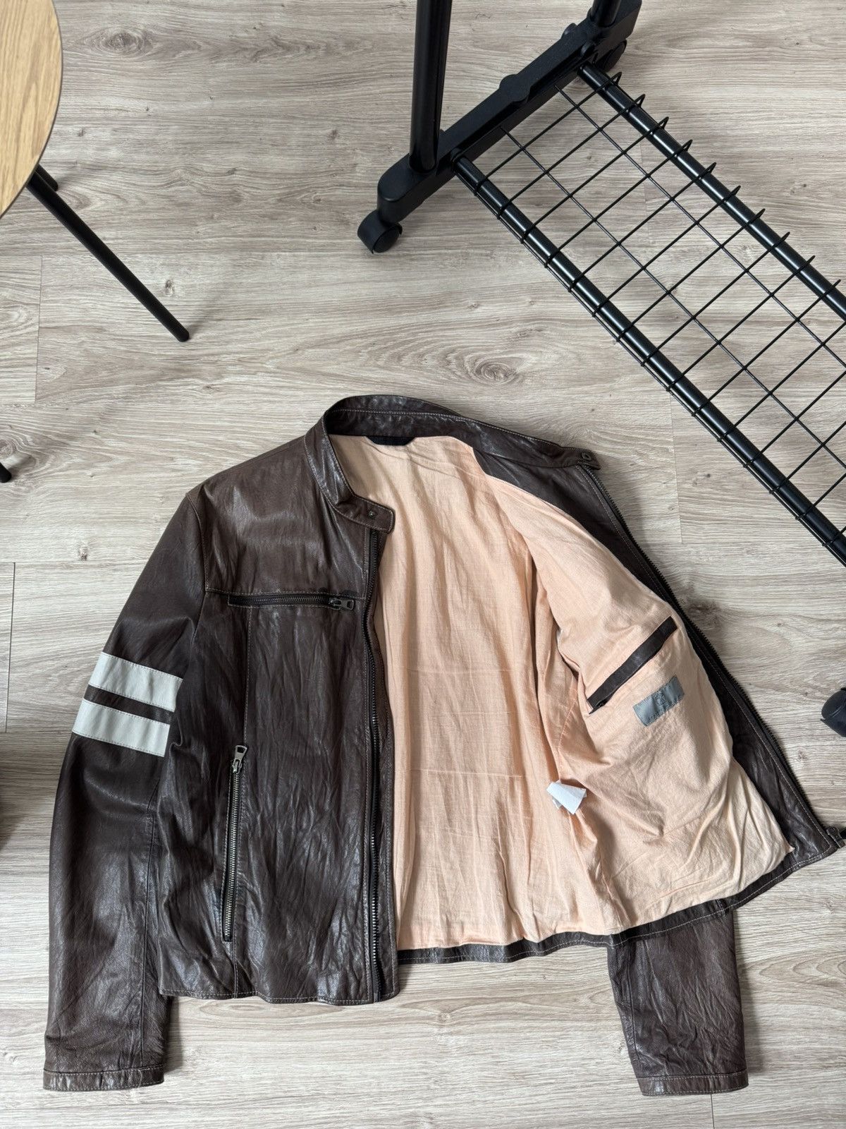 Vintage Vintage Y2K Japanese Style Moto Racing Leather Jacket Size US M / EU 48-50 / 2 - 7 Thumbnail