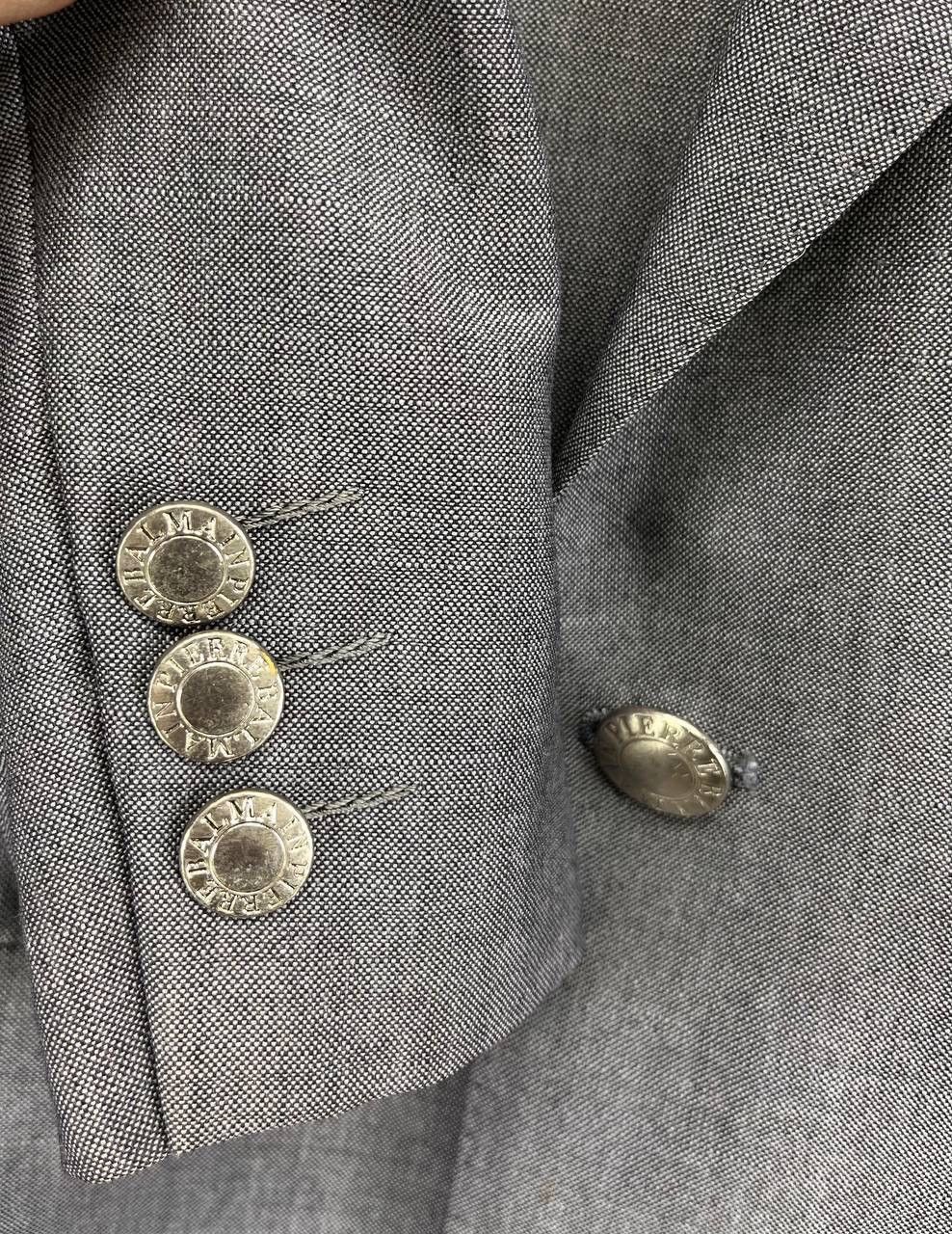 Balmain × Pierre Balmain × Vintage Vintage Pierre Balmain Luxury Wool Blazer Coat Jacket Size US M / EU 48-50 / 2 - 10 Thumbnail