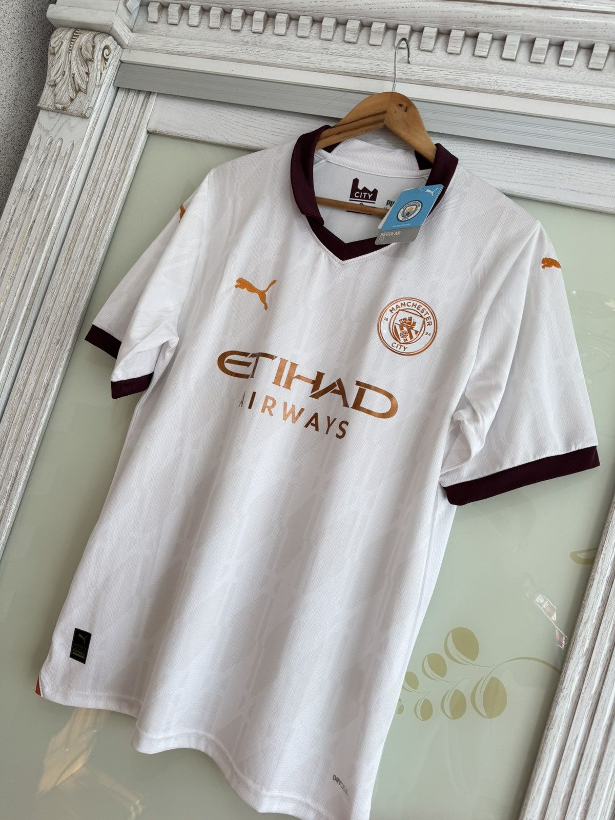 Puma Manchester City 2023-2024 Away Soccer Jersey Football Kit Size US XL / EU 56 / 4 - 3 Thumbnail