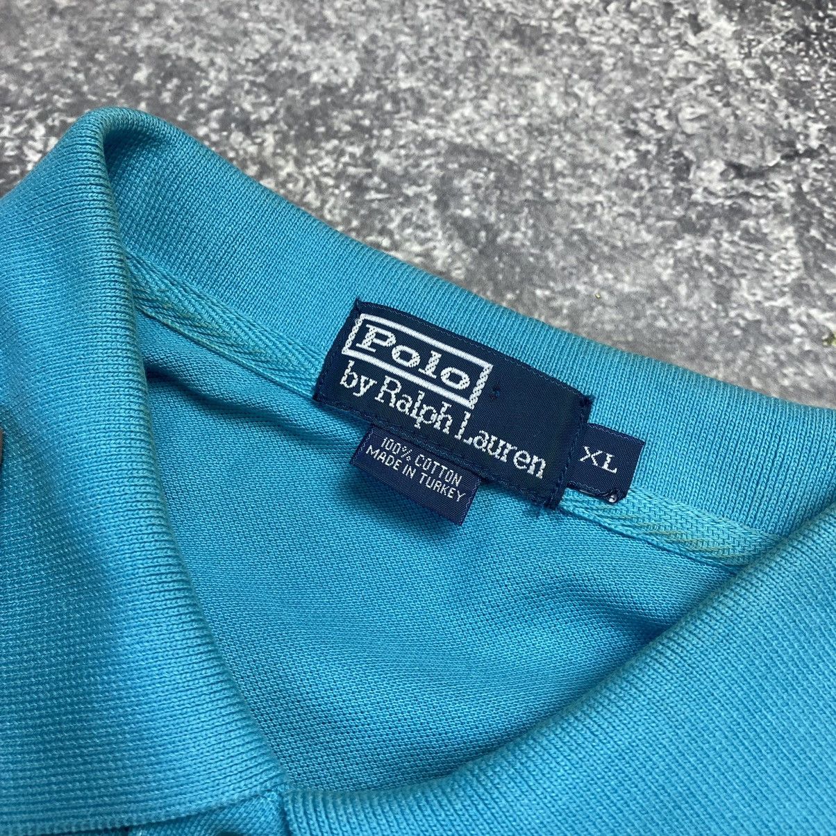 Vintage Vintage Polo Ralph Lauren 3 Big Logo Rare hype y2k polo Size US XL / EU 56 / 4 - 9 Thumbnail