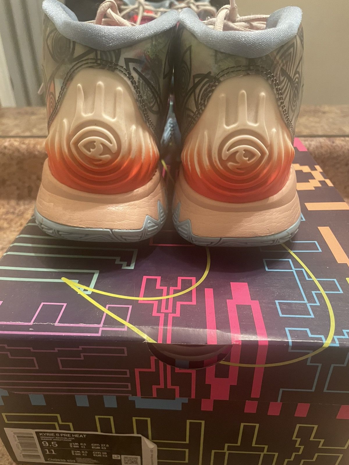 Nike Kyrie 6 Preheat Heal The World Size US 9.5 / EU 42-43 - 6 Thumbnail