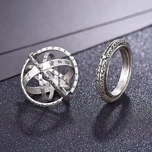 StraightFaded Cosmic Ring Ball Convertible retro y2k vintage style Size ONE SIZE - 3 Thumbnail