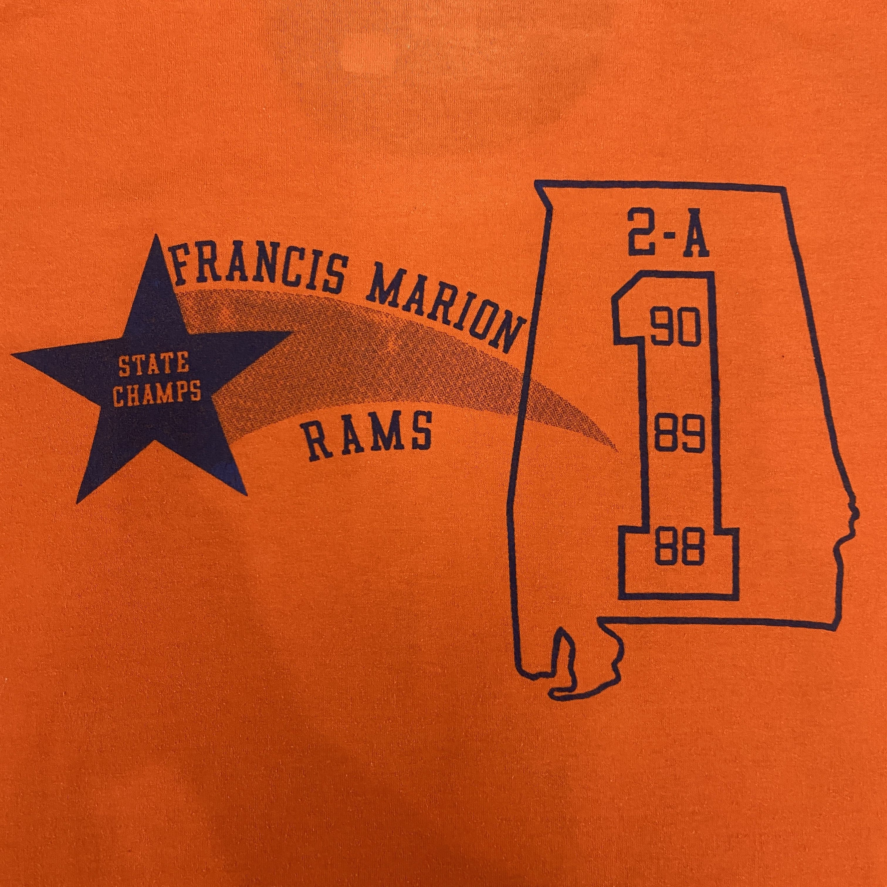Russell Athletic Vintage Russell Francis Marion State Champs Tshirt - J046 Size US L / EU 52-54 / 3 - 6 Thumbnail