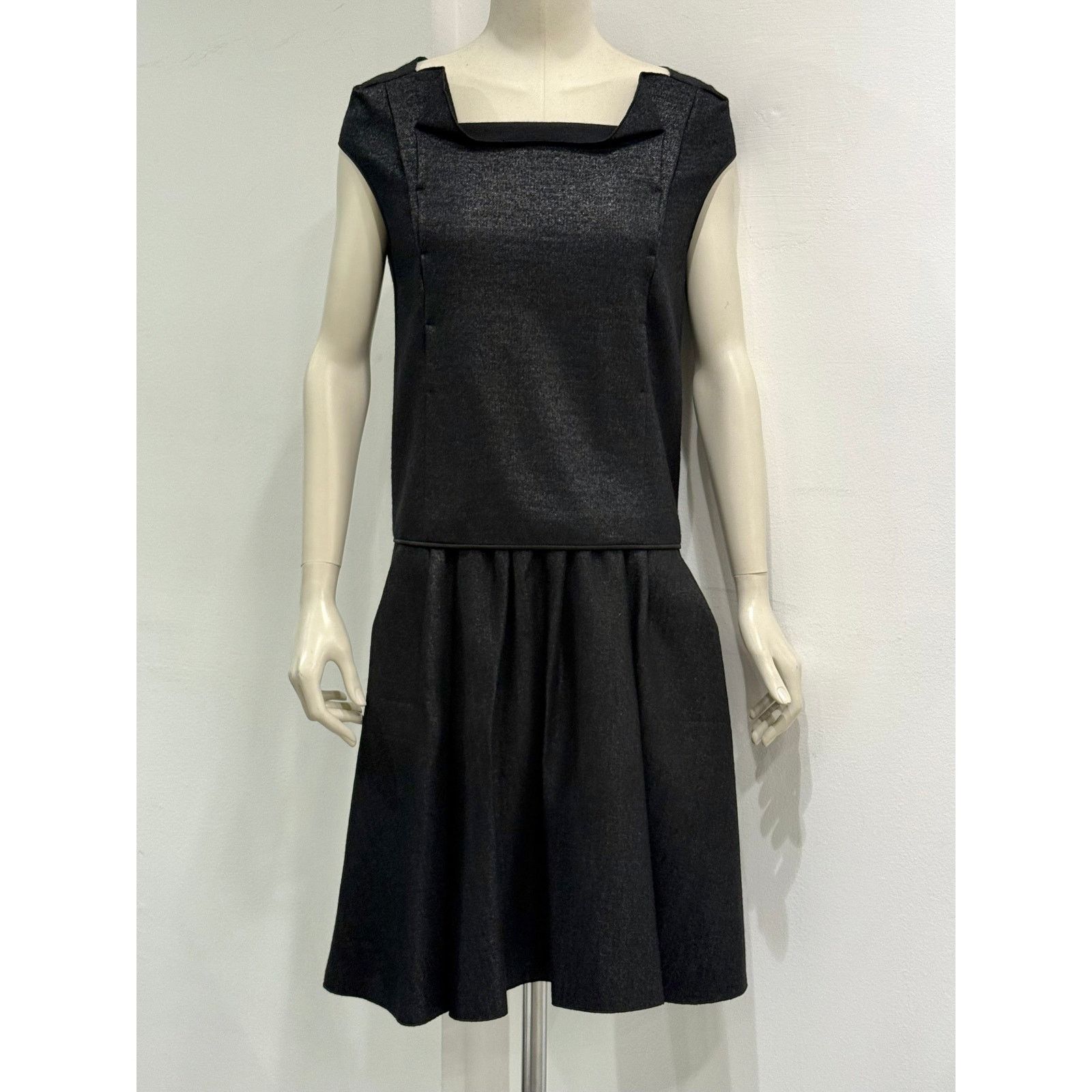 Yves Saint Laurent 2000s Yves Saint Laurent Rive Gauche neckline top & skirt Size M / US 6-8 / IT 42-44 - 2 Thumbnail