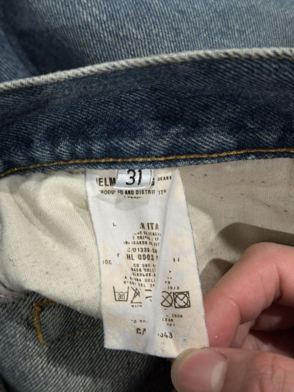 Helmut Lang Painter Denim Jeans Re Edition 31 Size US 31 - 8 Thumbnail