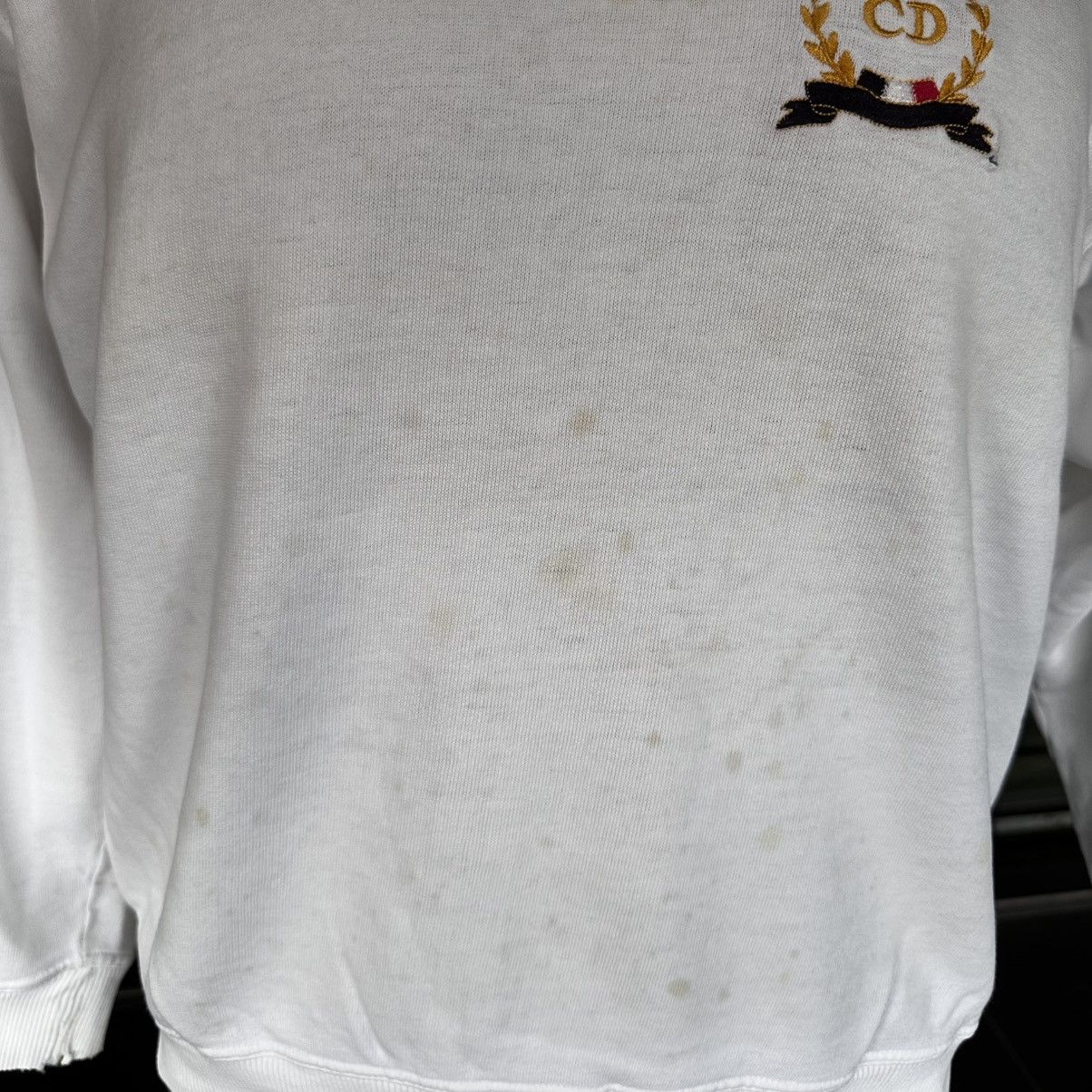 Christian Dior Monsieur Vintage Cristian Dior Monsieur Crewneck Sweatshirt Size US M / EU 48-50 / 2 - 2 Thumbnail