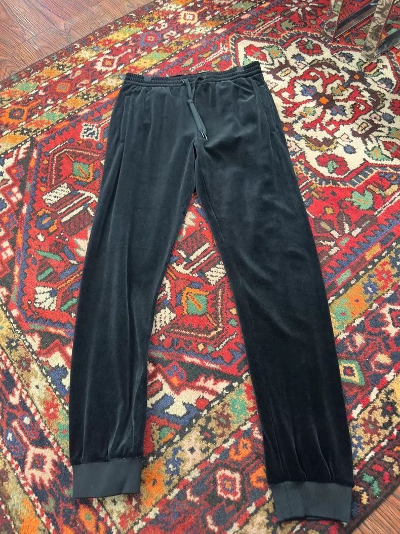 Other Versace Black velvet slacks Size 40" / US 18 - 1 Thumbnail