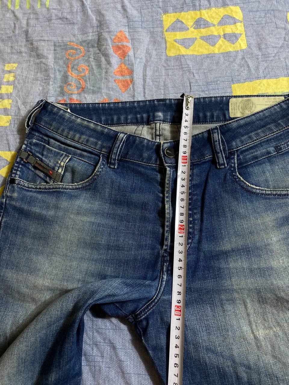 Diesel Vintage Diesel Jeans Y2K Logo Designer Size US 31 - 9 Thumbnail