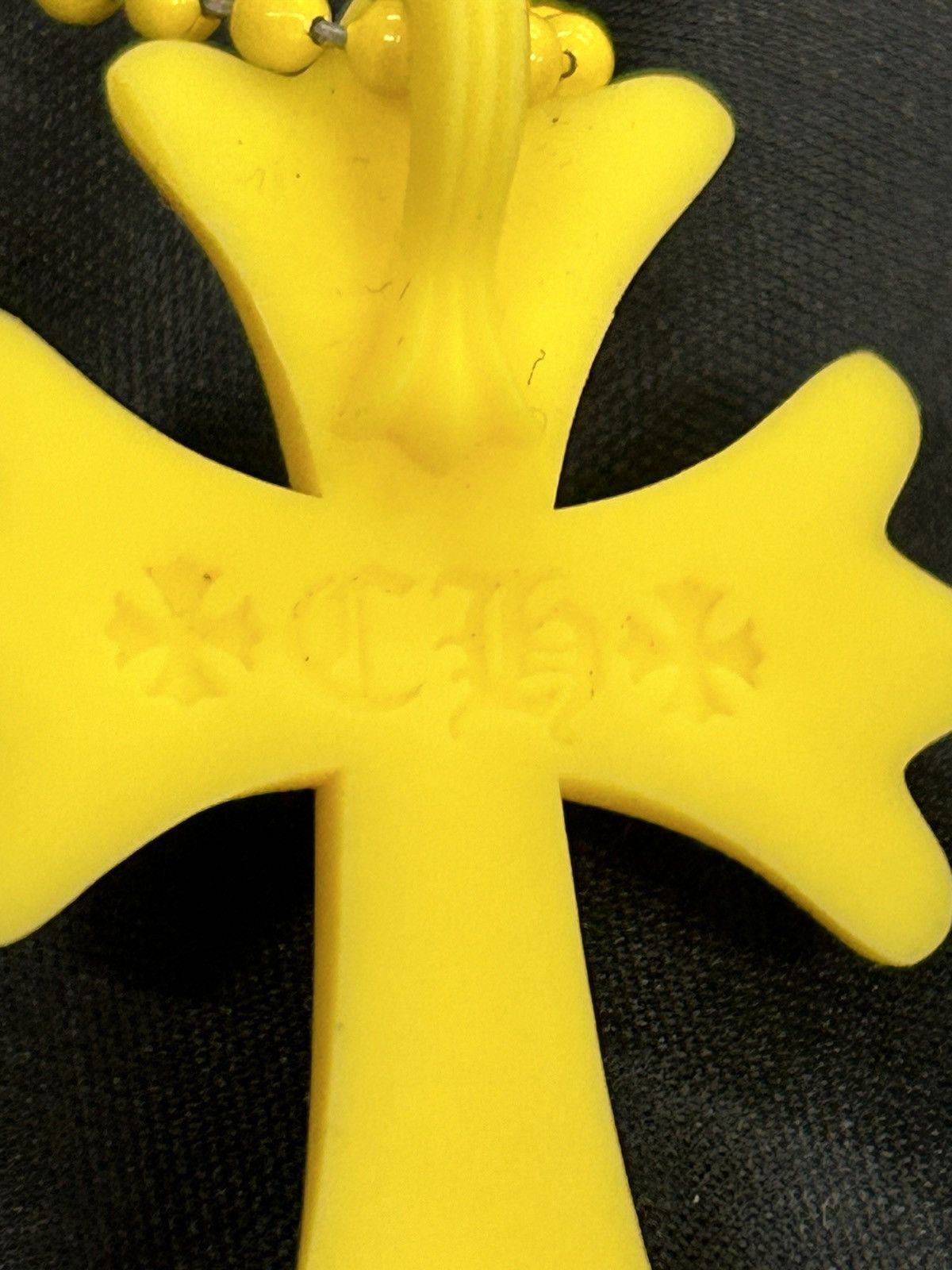 Chrome Hearts Chrome Hearts Yellow Silicon Cross Size ONE SIZE - 3 Thumbnail