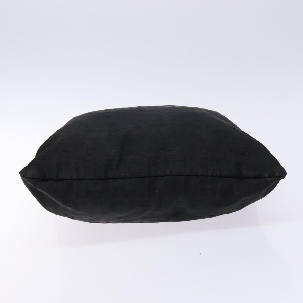 Fendi FENDI Zucca Canvas Tote Bag Black Size ONE SIZE - 9 Thumbnail