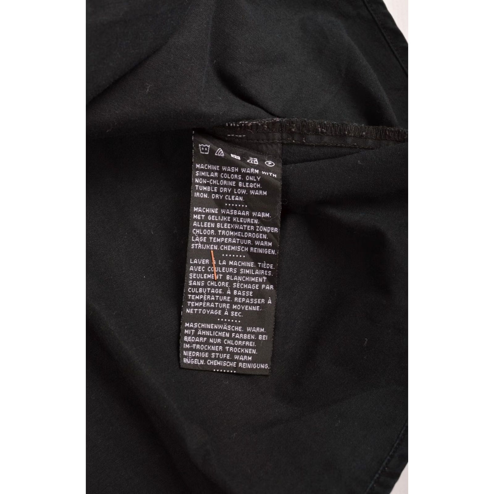 Harley Davidson Harley-Davidson Woven Tonal Flames Shirt Big Back Logo 99072-12VM XL Black Mens Button-Up Long Sleeve Cotton Size US XL / EU 56 / 4 - 7 Thumbnail