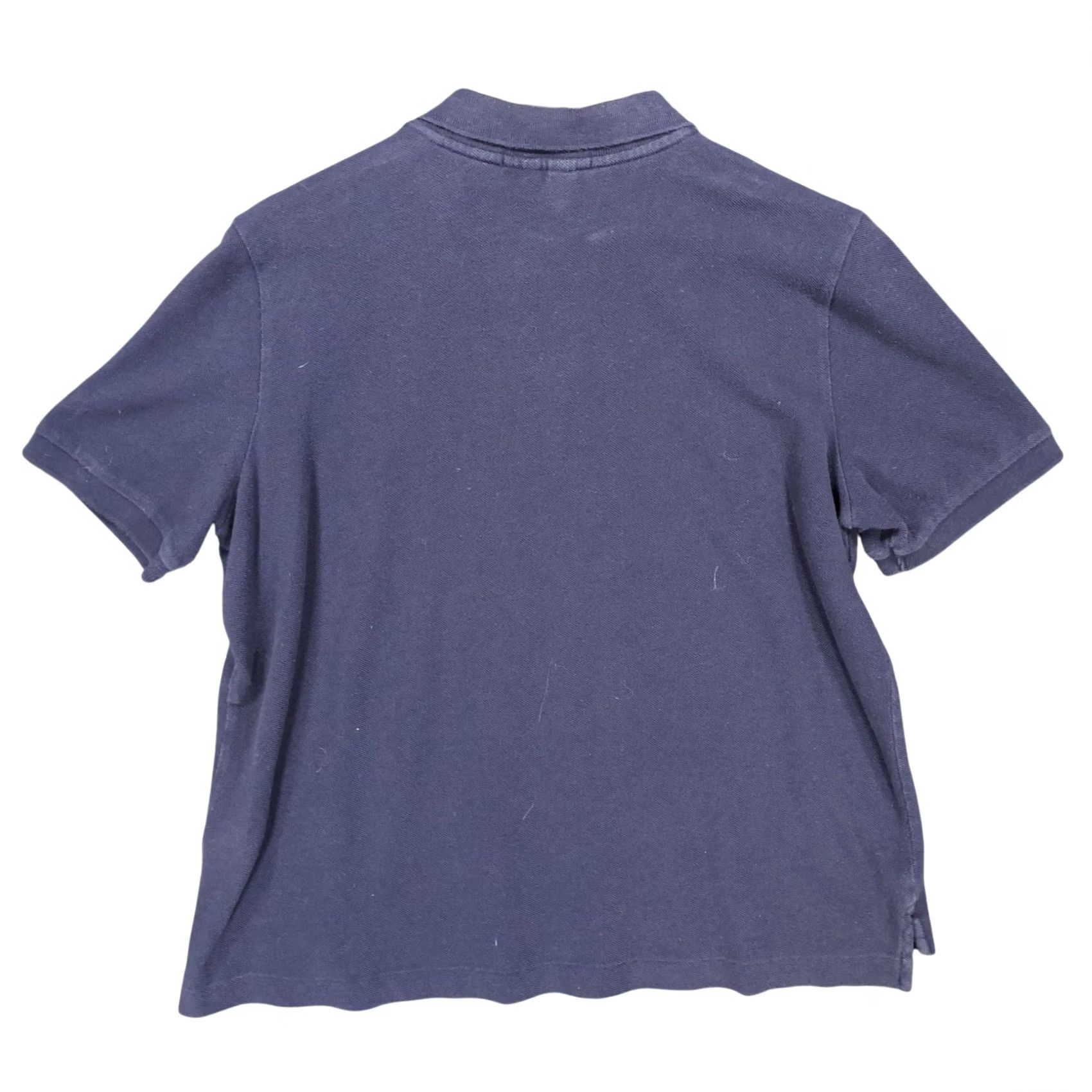 Ralph Lauren Lauren Ralph Lauren Polo Shirt Womens L Navy Blue Short Sleeve Pique Size L / US 10 / IT 46 - 2 Thumbnail