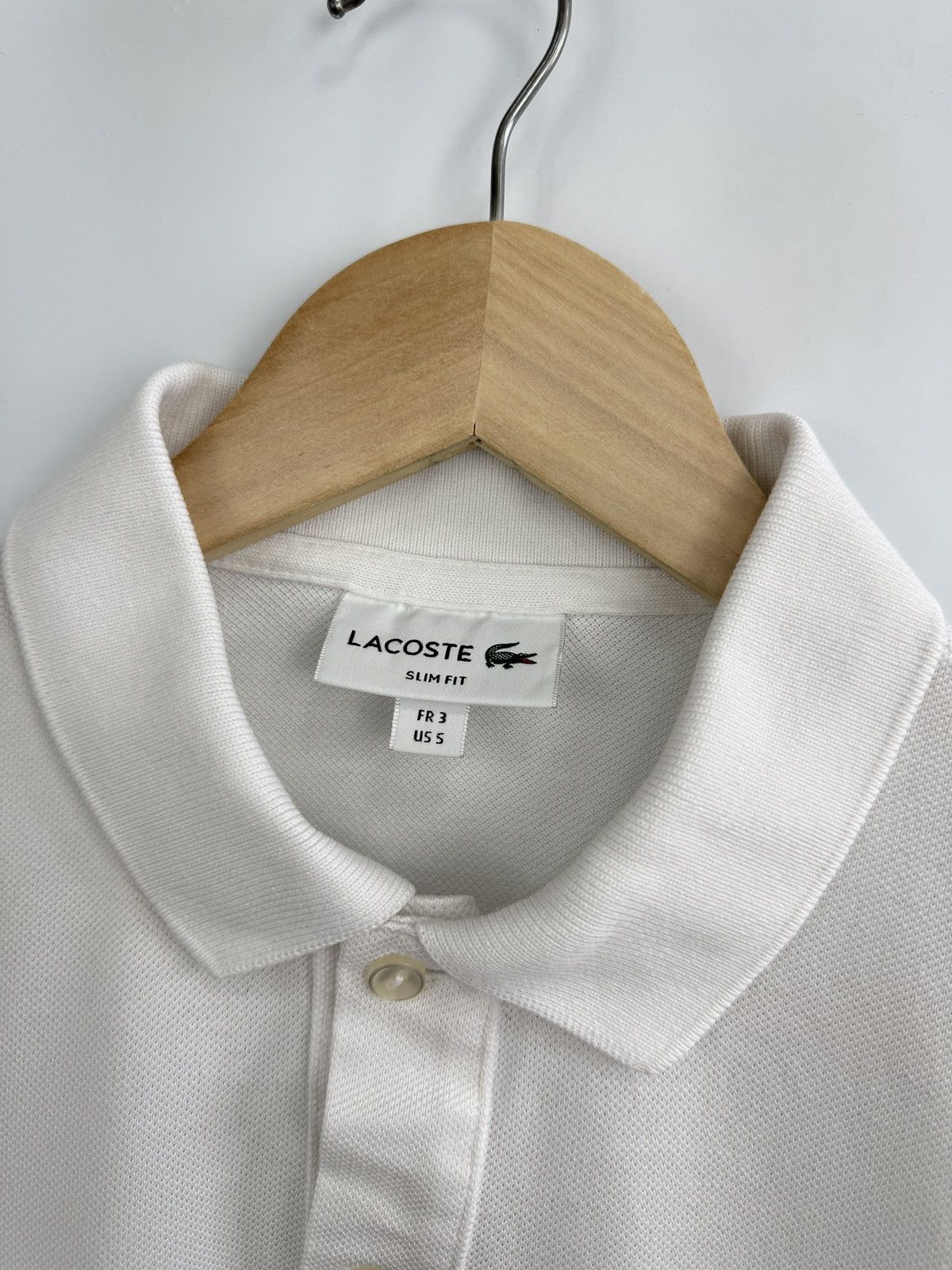 Lacoste 🇫🇷 Lacoste Slim Fit Polo T-Shirt Made in France Rare Retro Size US S / EU 44-46 / 1 - 6 Thumbnail