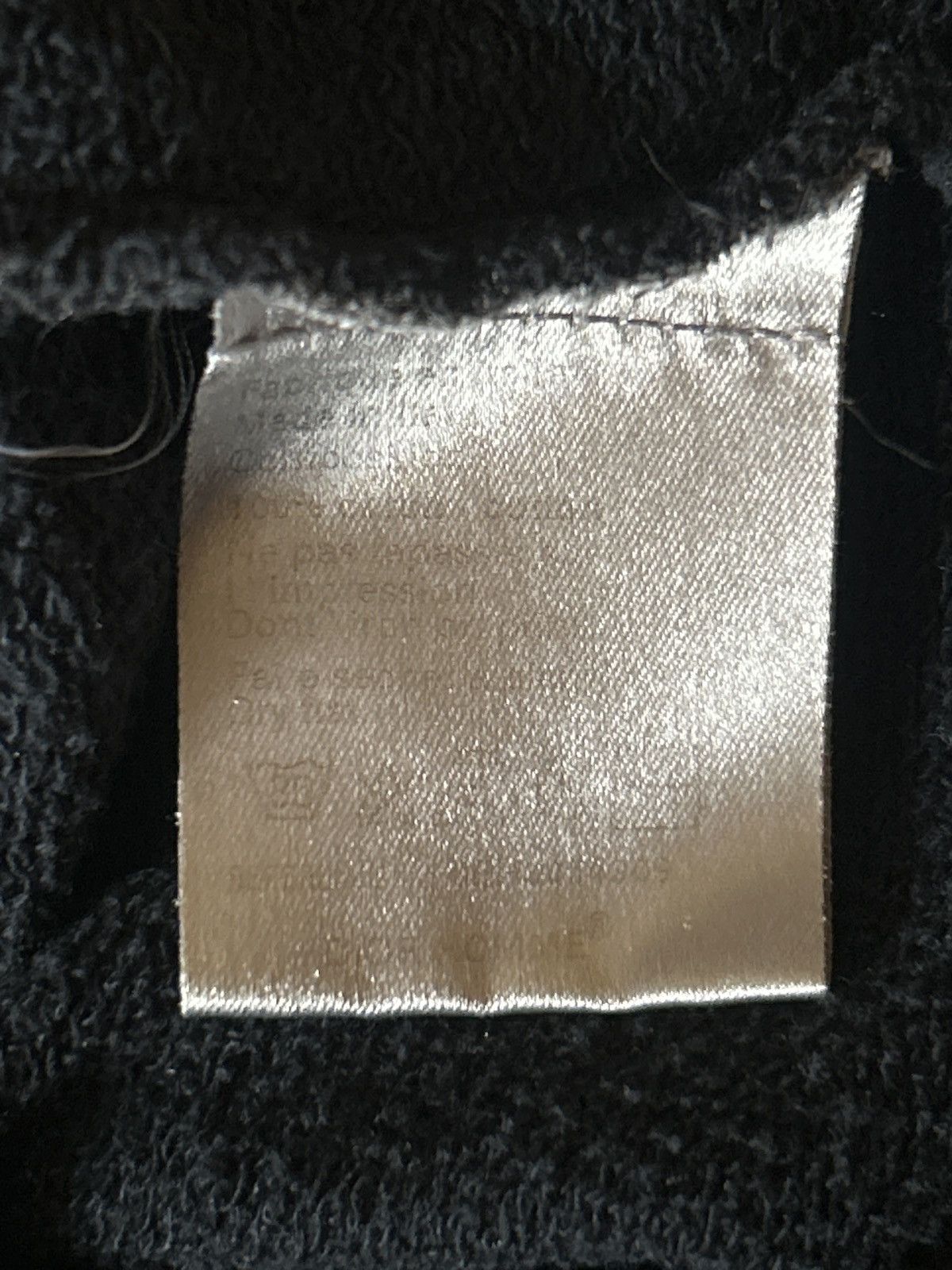 Dior Dior SS06 “Things can never been.” Black Hoodie Size US S / EU 44-46 / 1 - 7 Thumbnail