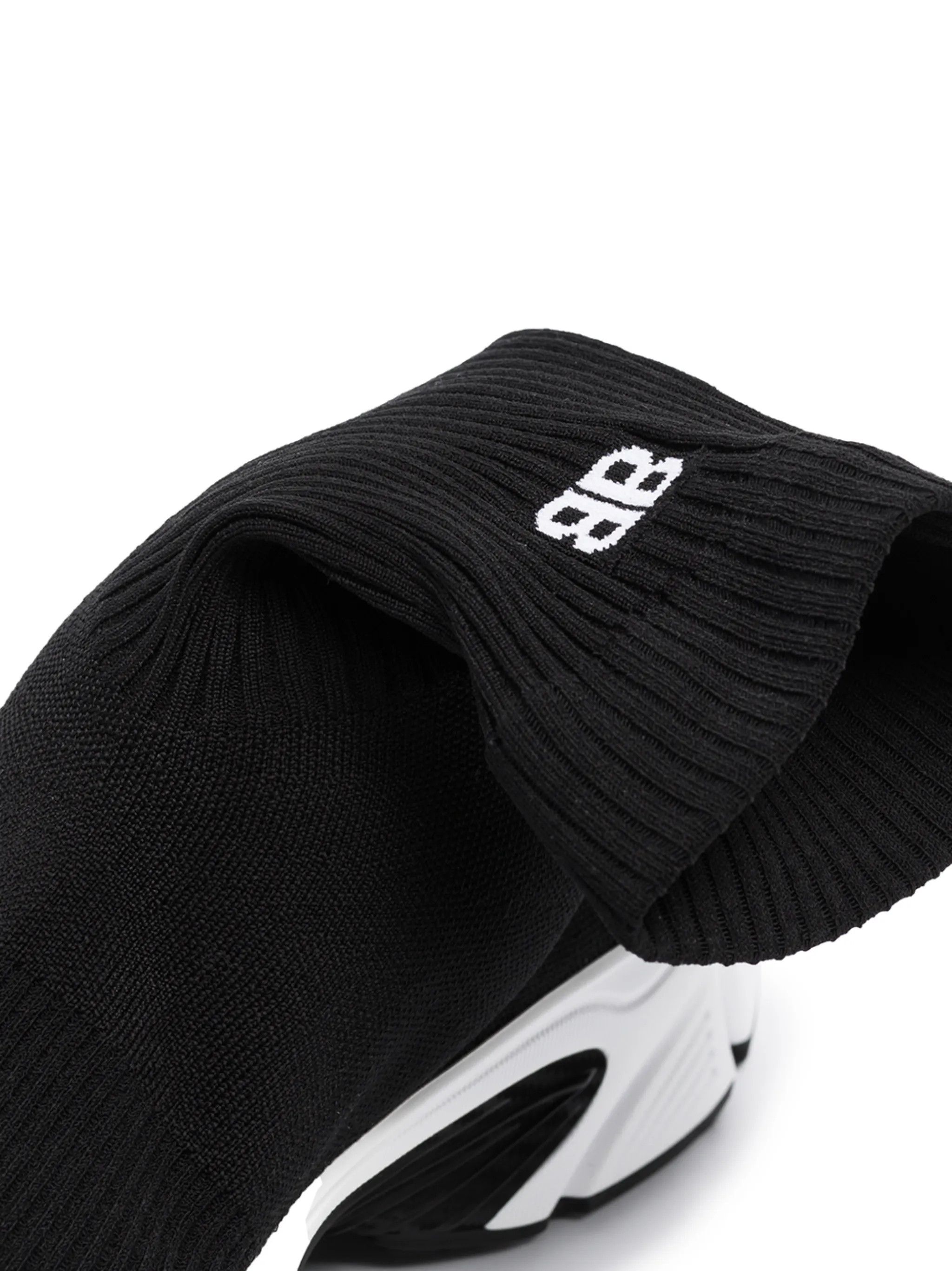 Balenciaga o1y0625 Hi-Top Sneakers in Black/White Size US 9 / IT 39 - 3 Thumbnail