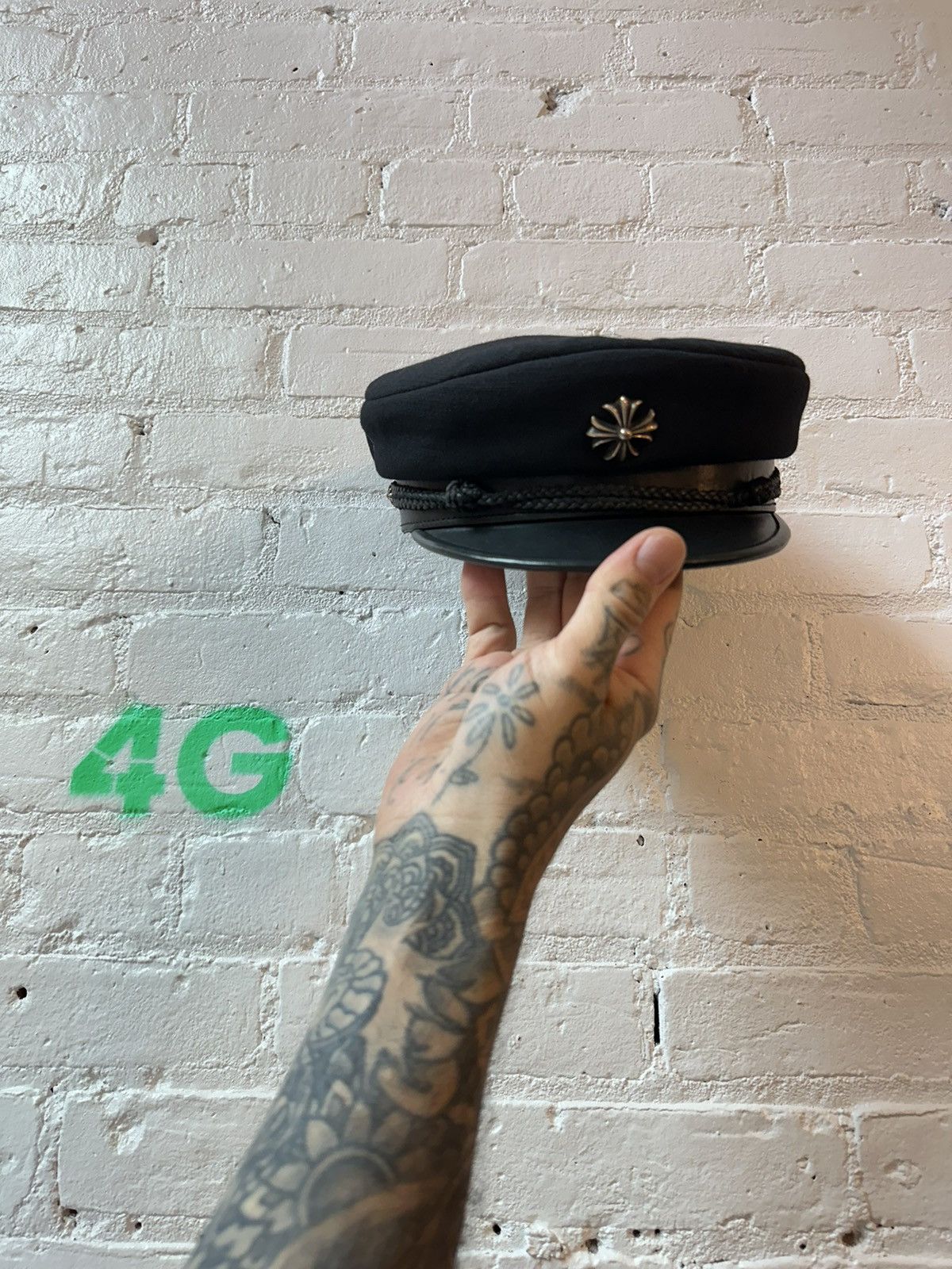CHROME HEARTS POLICE HAT