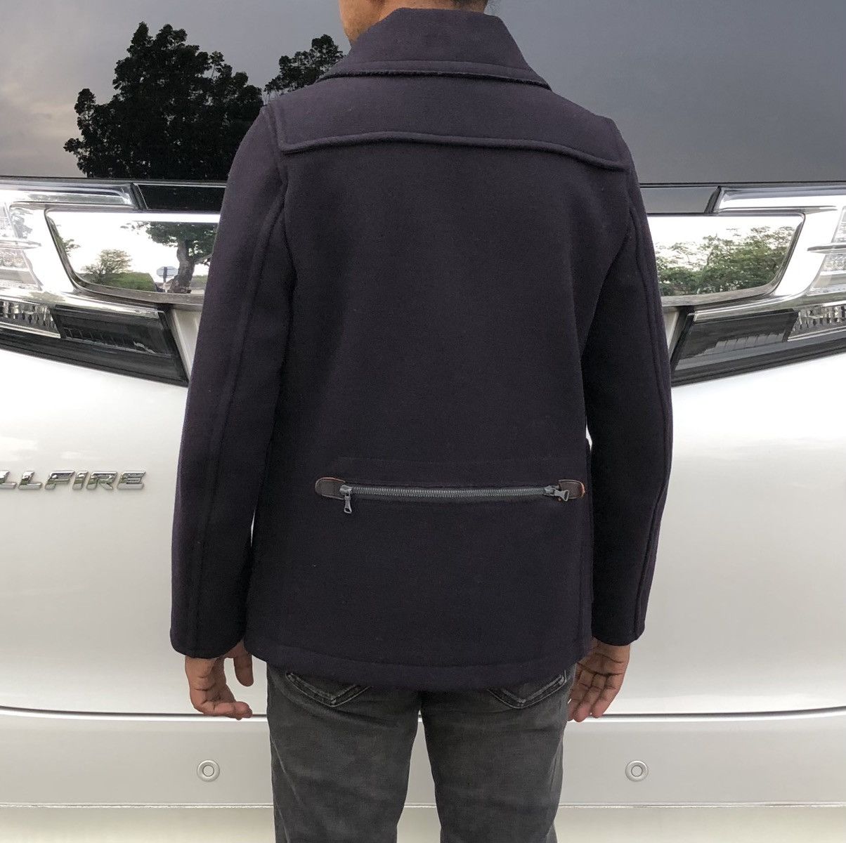 Japanese Brand Marvy Jamoke Men’s Wool Short Duffle Winter Coat Jacket Size US M / EU 48-50 / 2 - 6 Thumbnail