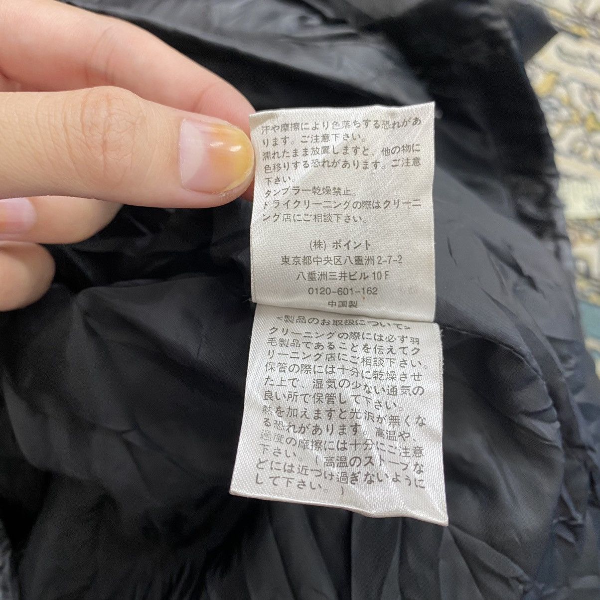 HARE HARE Japanese Brand Black Hooded Puffer Leather Bomber Size US M / EU 48-50 / 2 - 7 Thumbnail