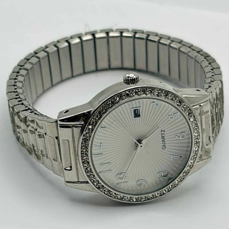 Other Silver Crystal Watch Size ONE SIZE - 3 Thumbnail