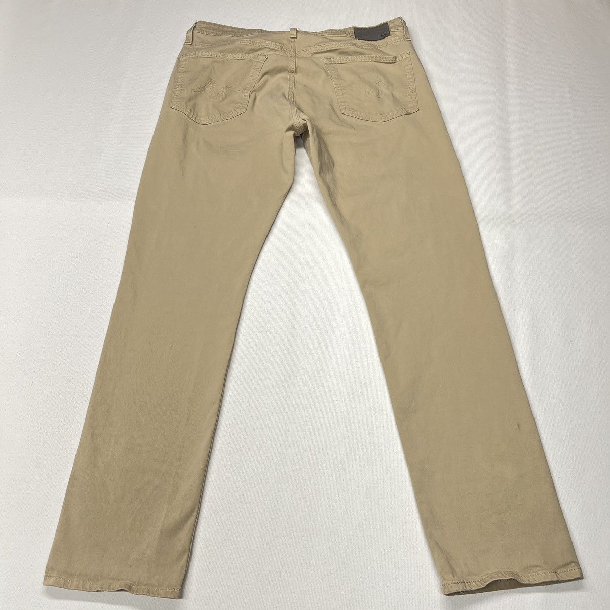AG Adriano Goldschmied AG Adriano Goldschmied Pants Khaki Everett Slim Straight Size US 36 / EU 52 - 17 Thumbnail