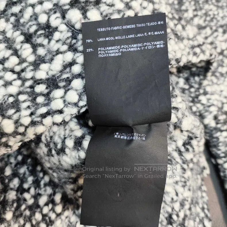 Balenciaga Balenciaga Wool Long Sleeve Gray Size US M / EU 48-50 / 2 - 5 Thumbnail
