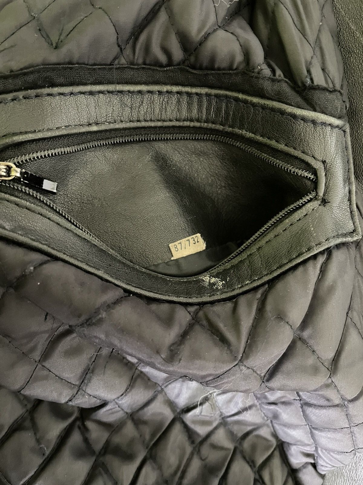 Other Vintage leather jacket Size US L / EU 52-54 / 3 - 4 Thumbnail