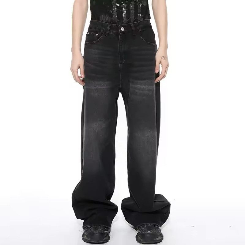 Japanese Brand × Jean Gradient Color Wide Leg Pant Size US 32 / EU 48 - 1 Thumbnail