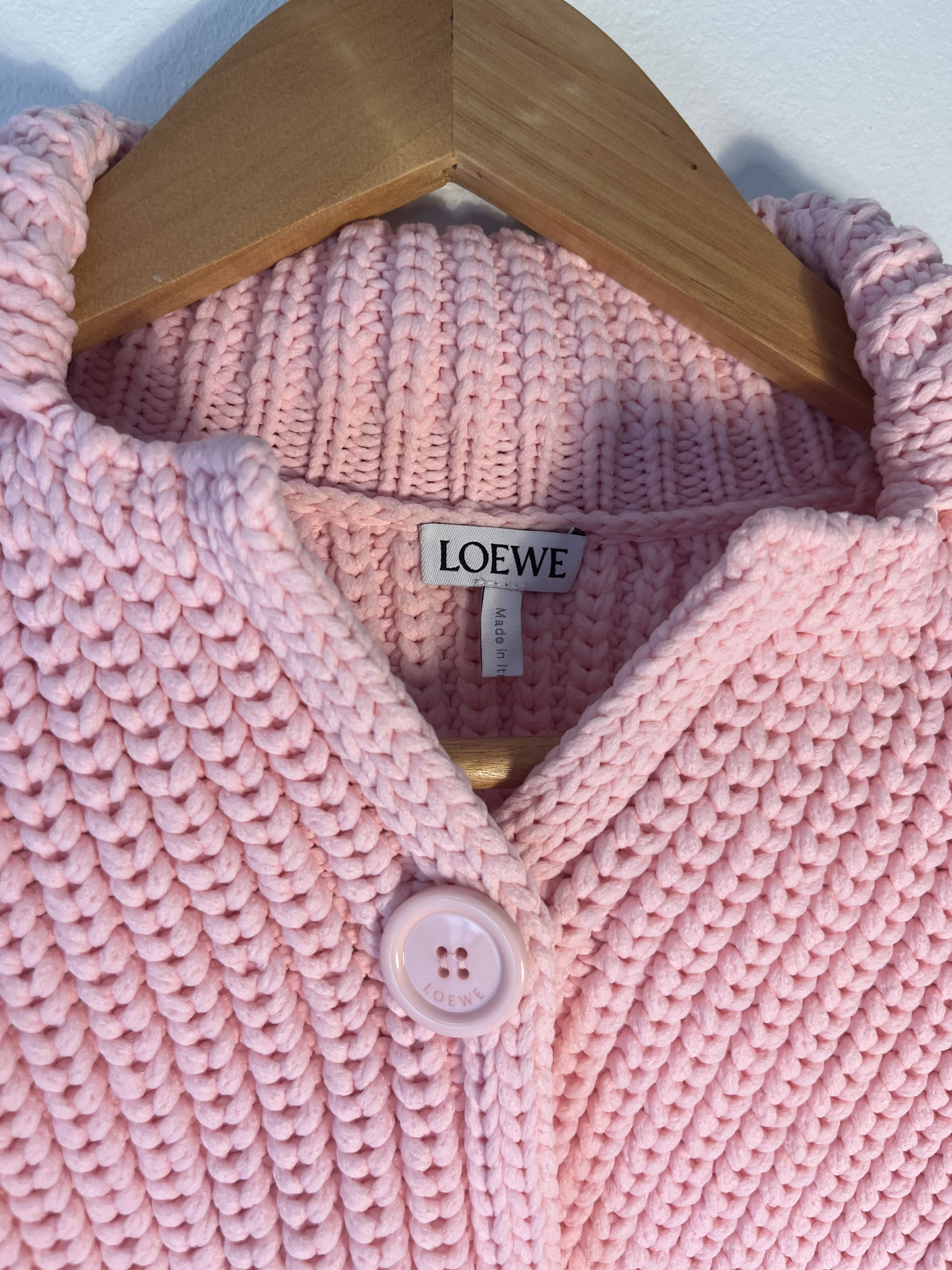 Loewe LOEWE two piece pink set sweater, cropped Jacket and skirt Size S / US 4 / IT 40 - 10 Thumbnail