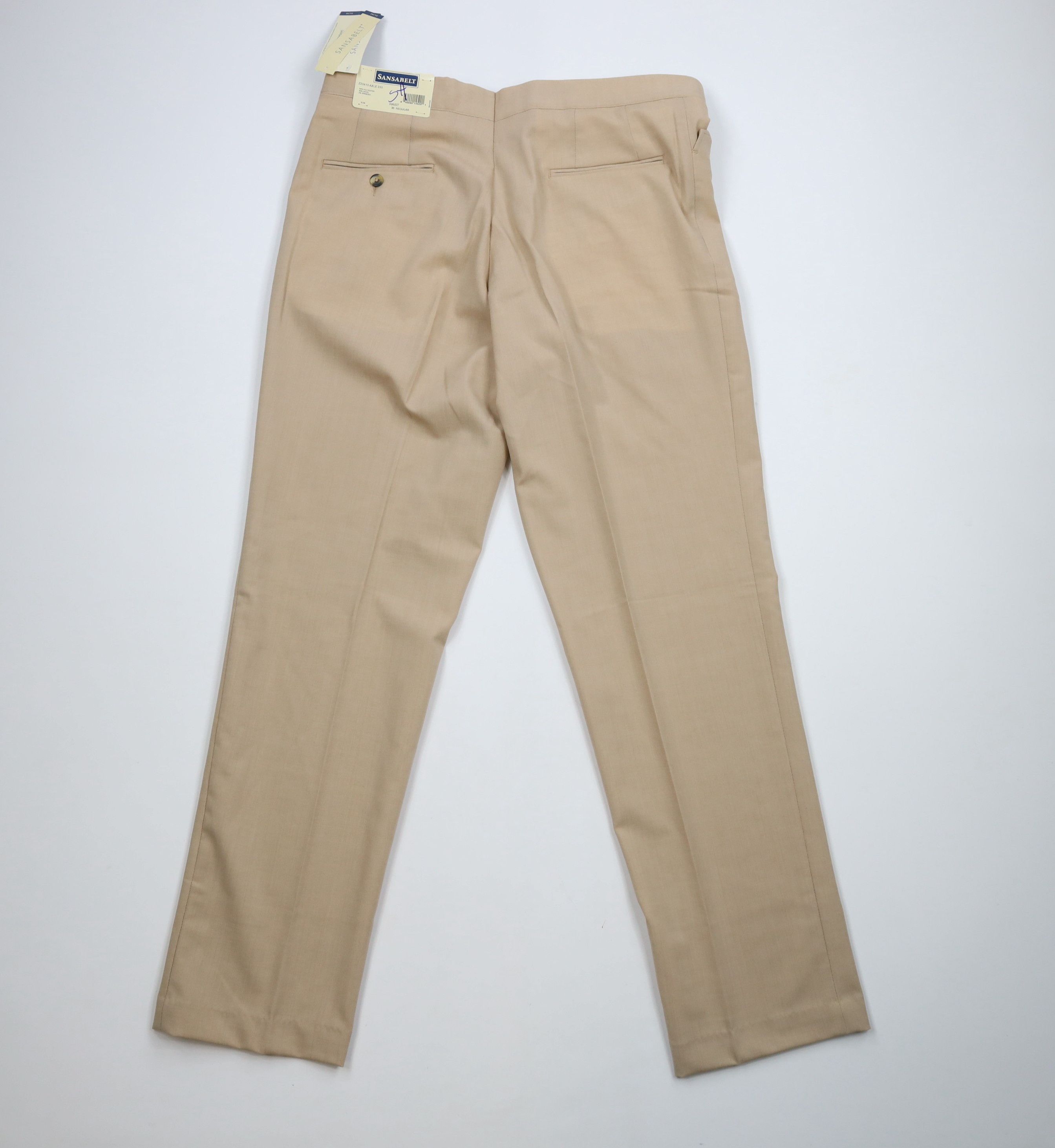 Vintage Deadstock Vintage 90s Streetwear Slim Chino Pants Beige Size US 36 / EU 52 - 10 Thumbnail