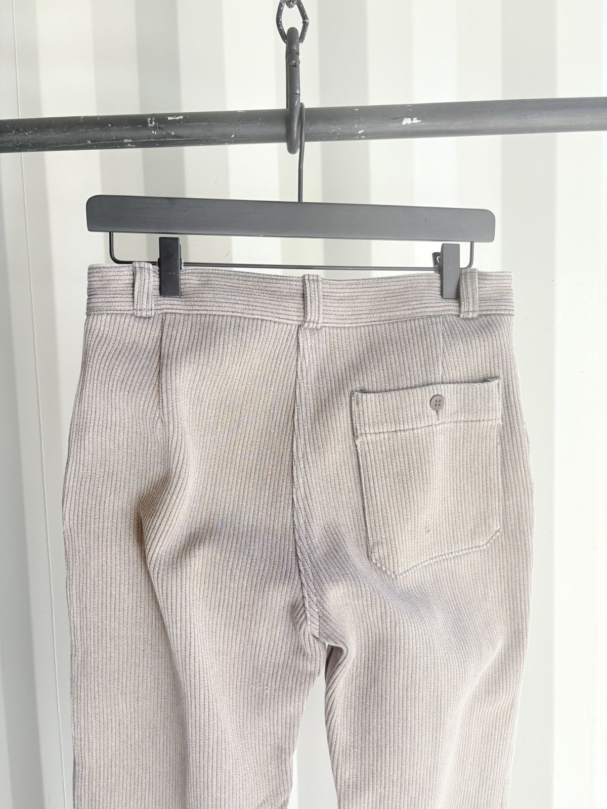 Vintage French Chore Pants Workwear Distressed Sun Faded ERD grunge Size US 29 - 4 Thumbnail