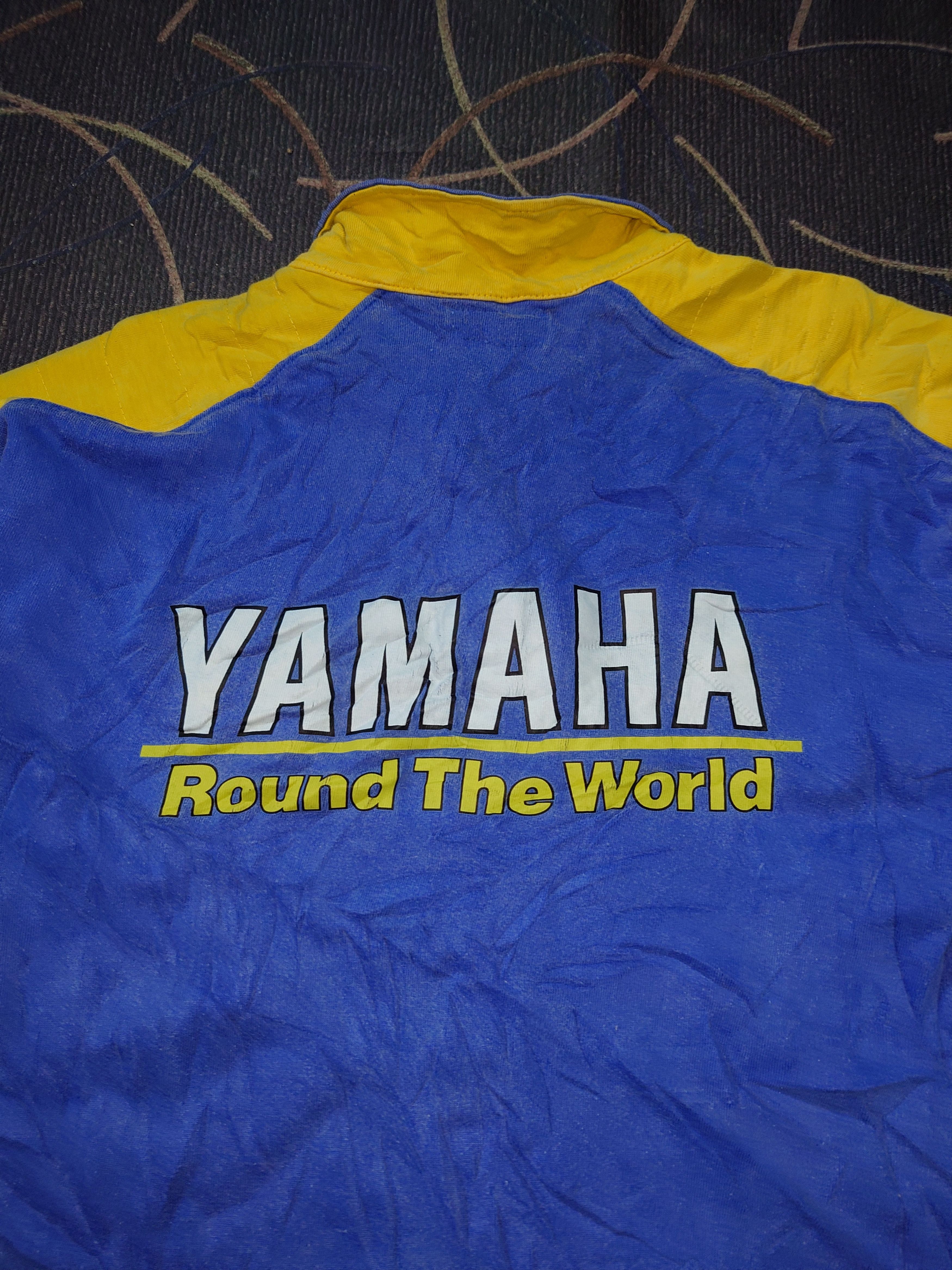 Yamaha Vintage Yamaha Marine Round The World Rugby Shirt Size US M / EU 48-50 / 2 - 8 Thumbnail