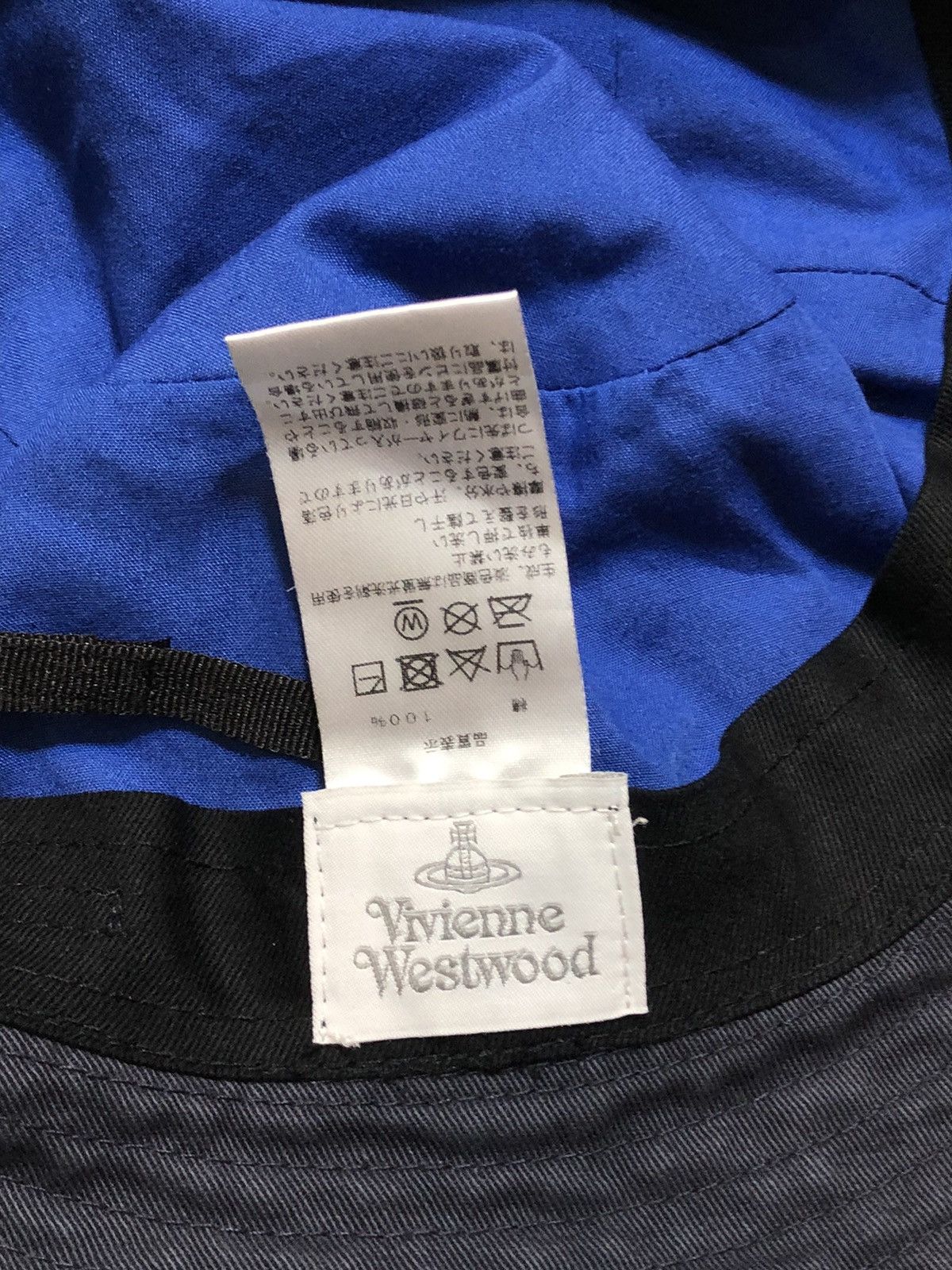 Malcolm McLaren Vivienne Westwood Orb Logo Bucket Hat Size ONE SIZE - 12 Thumbnail
