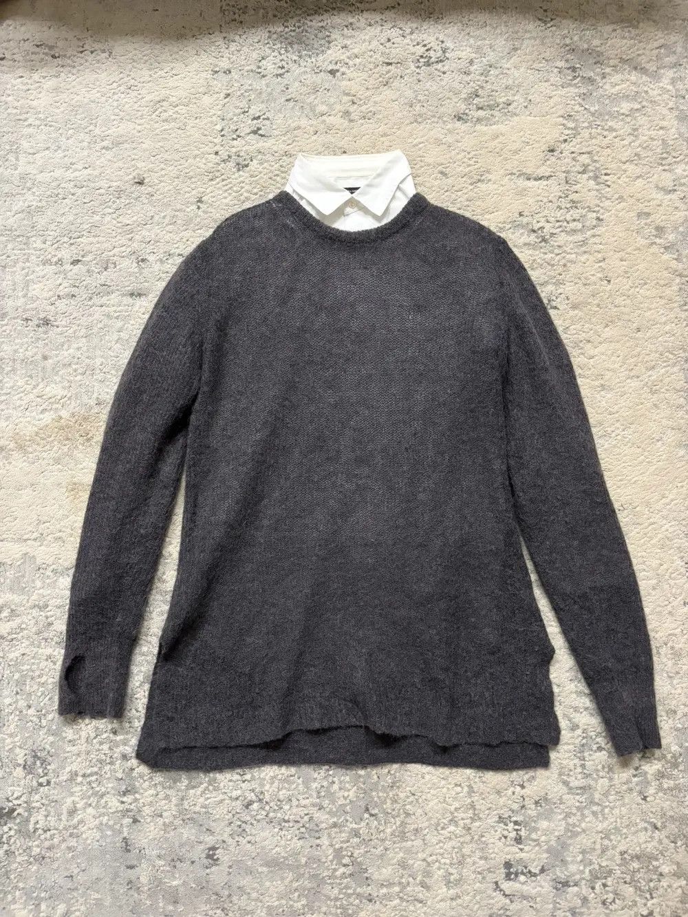 Comme des Garcons Homme Plus 1998 White Button Up Shirt Size US L / EU 52-54 / 3 - 9 Thumbnail