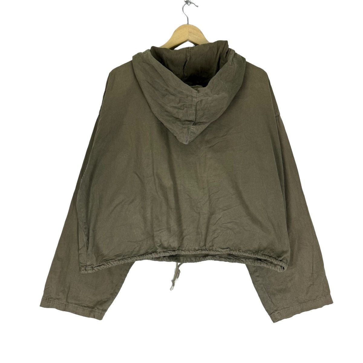 Vintage ☀️UFO HOODIE SMOCK CROPPED JACKET Size US M / EU 48-50 / 2 - 6 Thumbnail