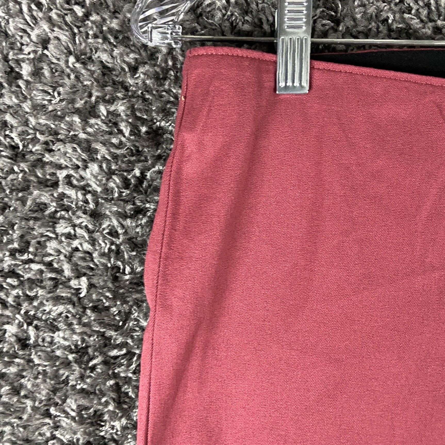 Vintage Maurices Skinny Ankle Pants Women's Red Regular 6 Size 28" / US 6 / IT 42 - 4 Thumbnail