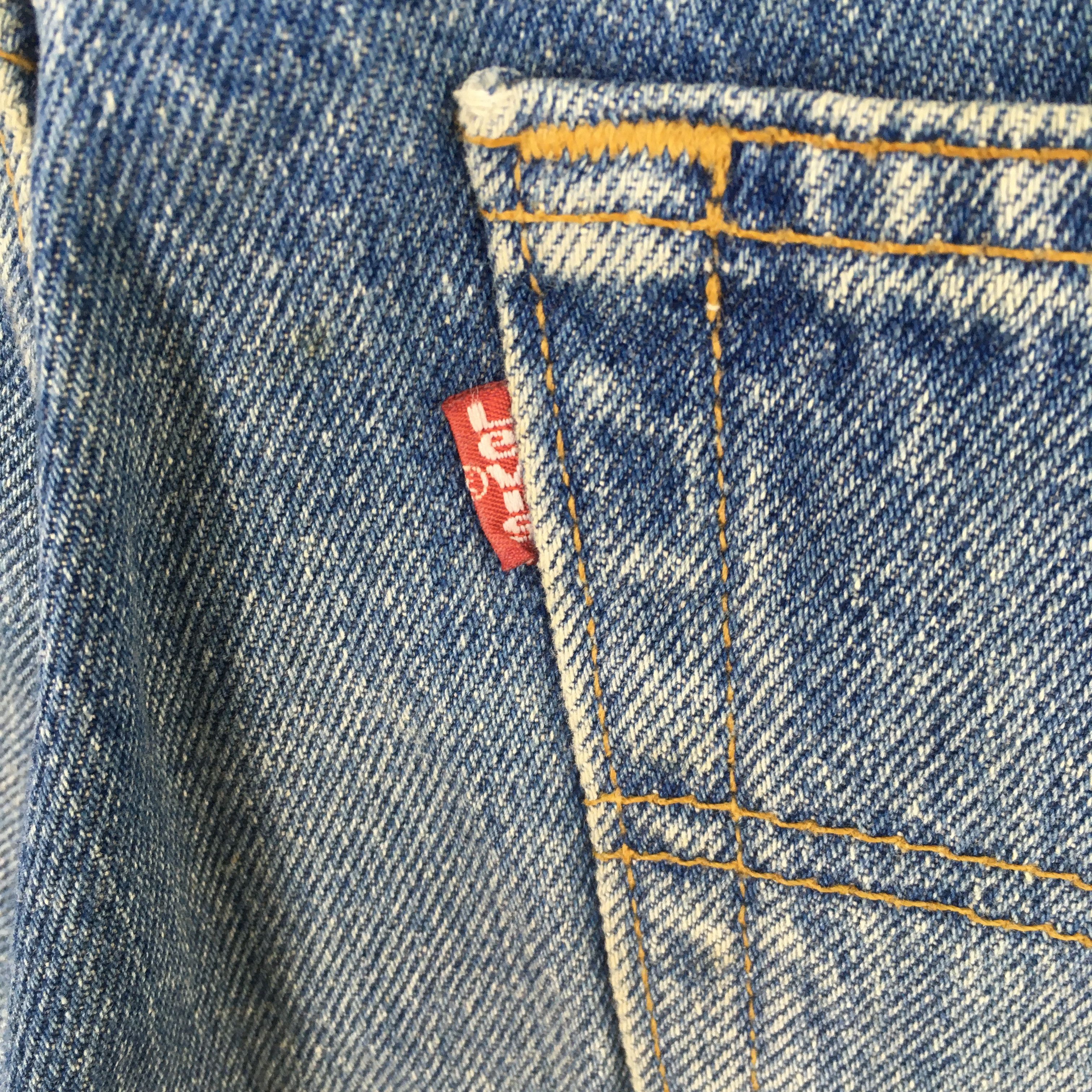 Levi's Size 28x30 Vintage 90s Levi's 501 Straight Leg Jeans S502 Size US 28 / EU 44 - 11 Thumbnail