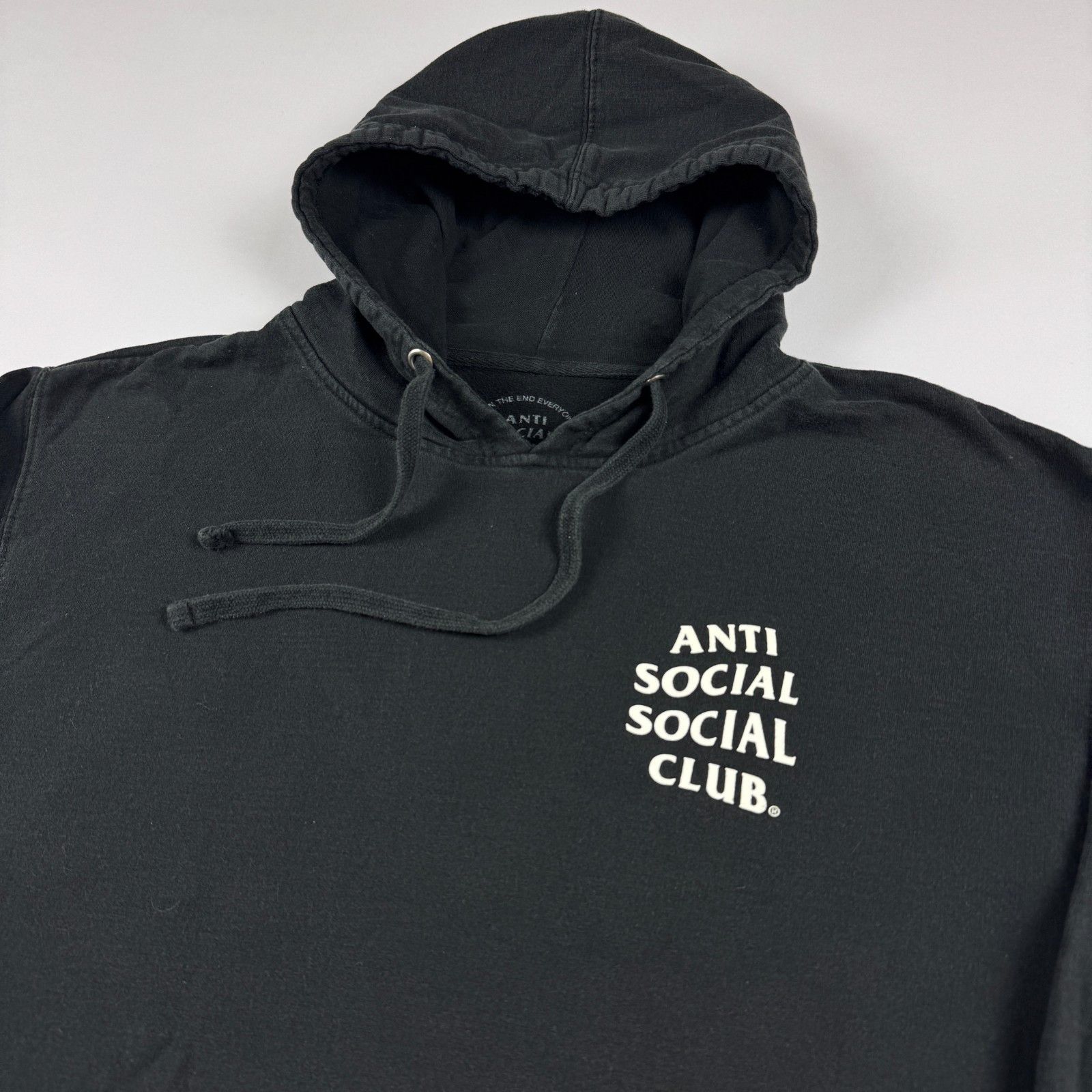 Anti Social Social Club Anti Social Social Club Hoodie Black Made in USA Size US L / EU 52-54 / 3 - 4 Thumbnail