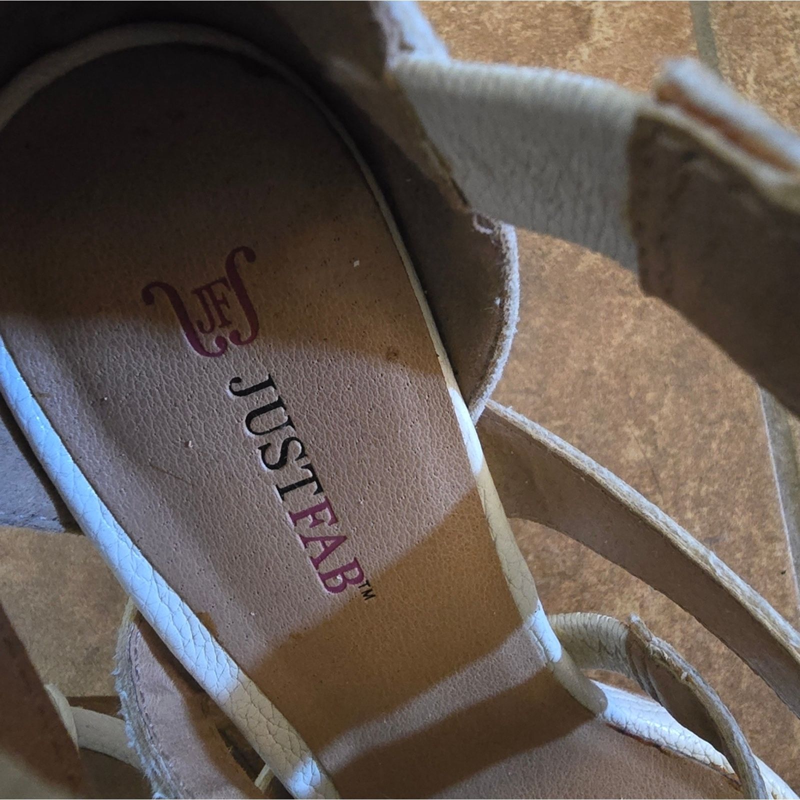 Other White | JUSTFAB | Strapped Buckle Bootie Size US 7.5 / IT 37.5 - 5 Thumbnail