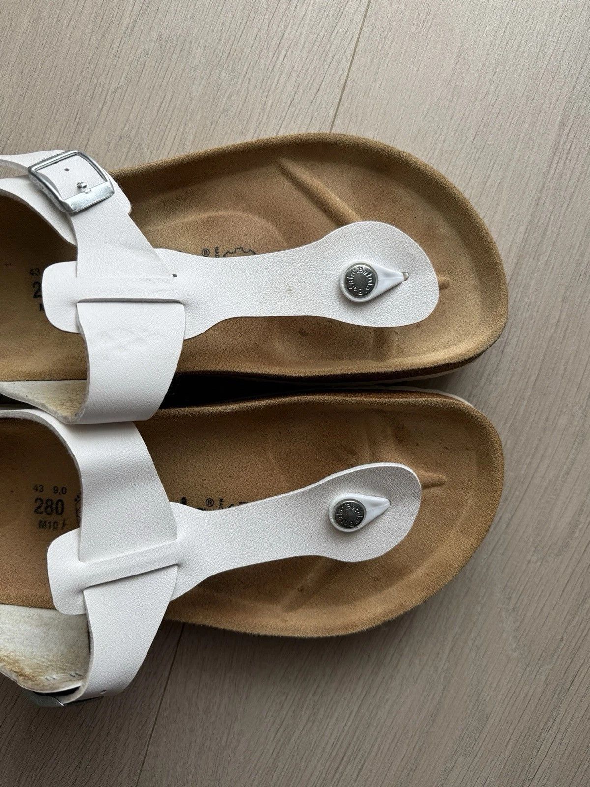 Birkenstock Birkenstock Betula Sandalls Slide Mens Comfort Shoes Leather Size US 10 / EU 43 - 4 Thumbnail