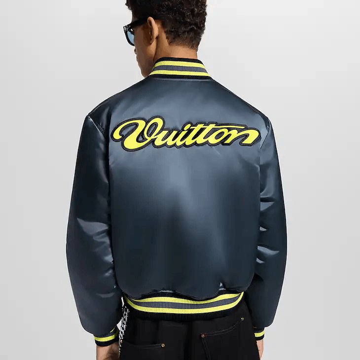 Louis Vuitton Satin Baseball Blouson Size US L / EU 52-54 / 3 - 3 Thumbnail