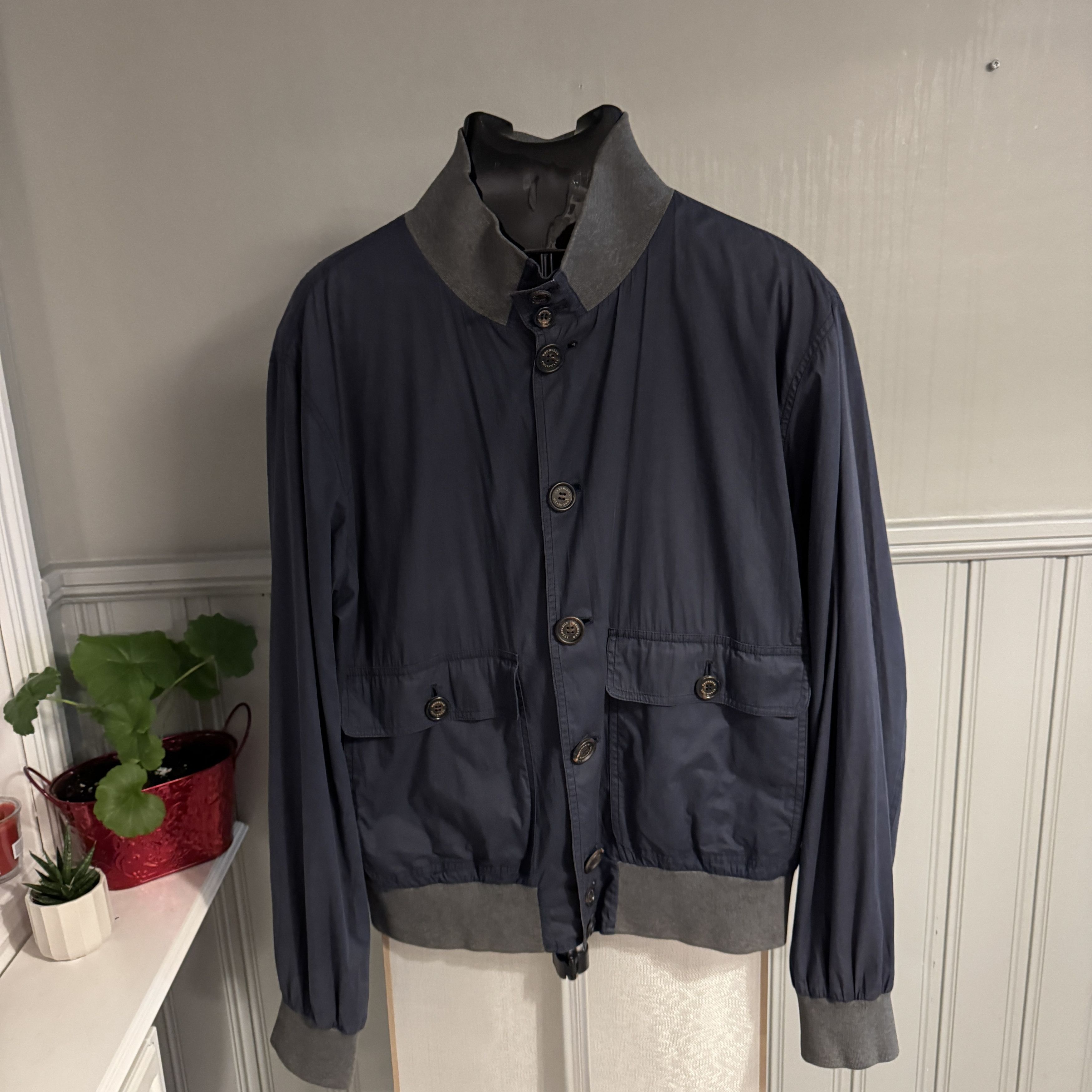 Brunello Cucinelli Brunello Cucinelli Bomber Jacket Size US M / EU 48-50 / 2 - 1 Thumbnail