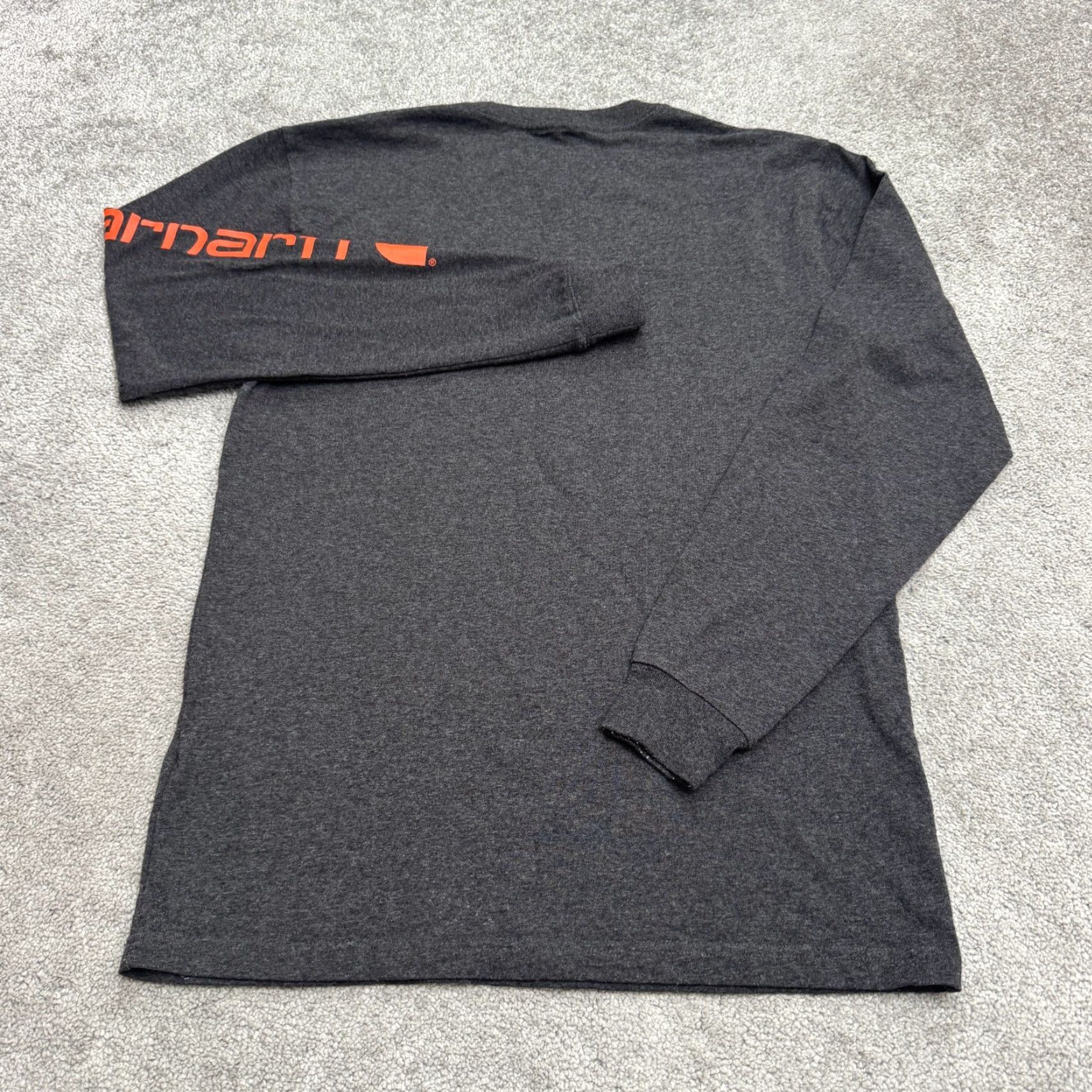 Carhartt Carhartt Gray Long Sleeve T-Shirt Mens Small Crew Casual Graphic Outdoor Sports Size US S / EU 44-46 / 1 - 2 Thumbnail
