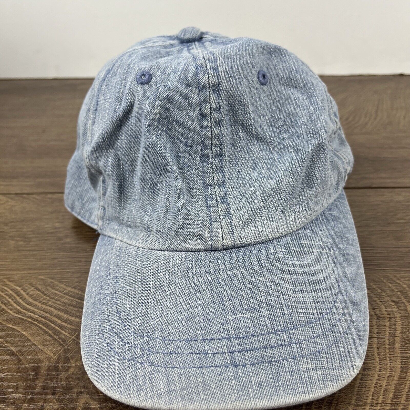 Other Light Blue Jean Hat Blue Cap Adjustable Blue Adult Size Hat Size ONE SIZE - 5 Thumbnail