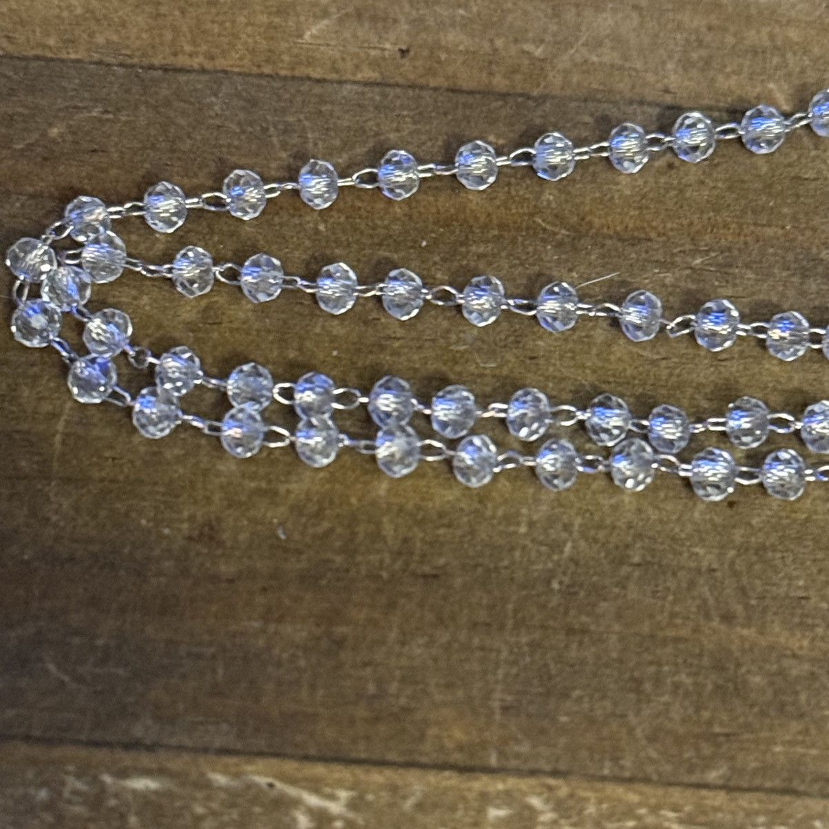 Other Frenzy clear crystal chain necklace Size ONE SIZE - 2 Thumbnail