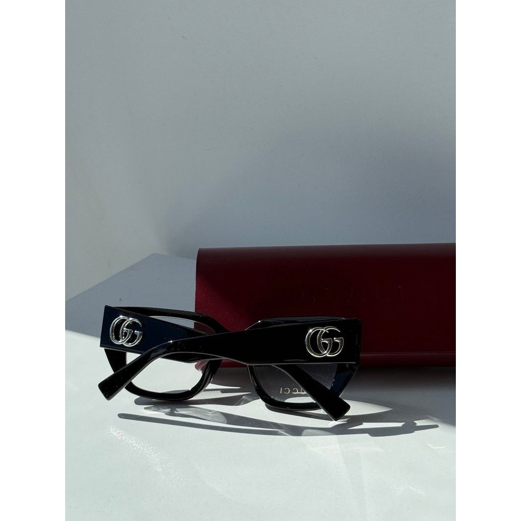 Gucci NEW Gucci GG1952O Black Thick Rim Eyeglasses Frames $515 Size ONE SIZE - 11 Thumbnail